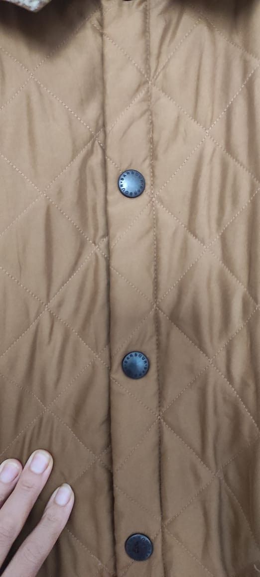 Barbour Barbour Quilted Eskdale Light Jacket Corduroy Collar Size US XXL / EU 58 / 5 - 13 Thumbnail