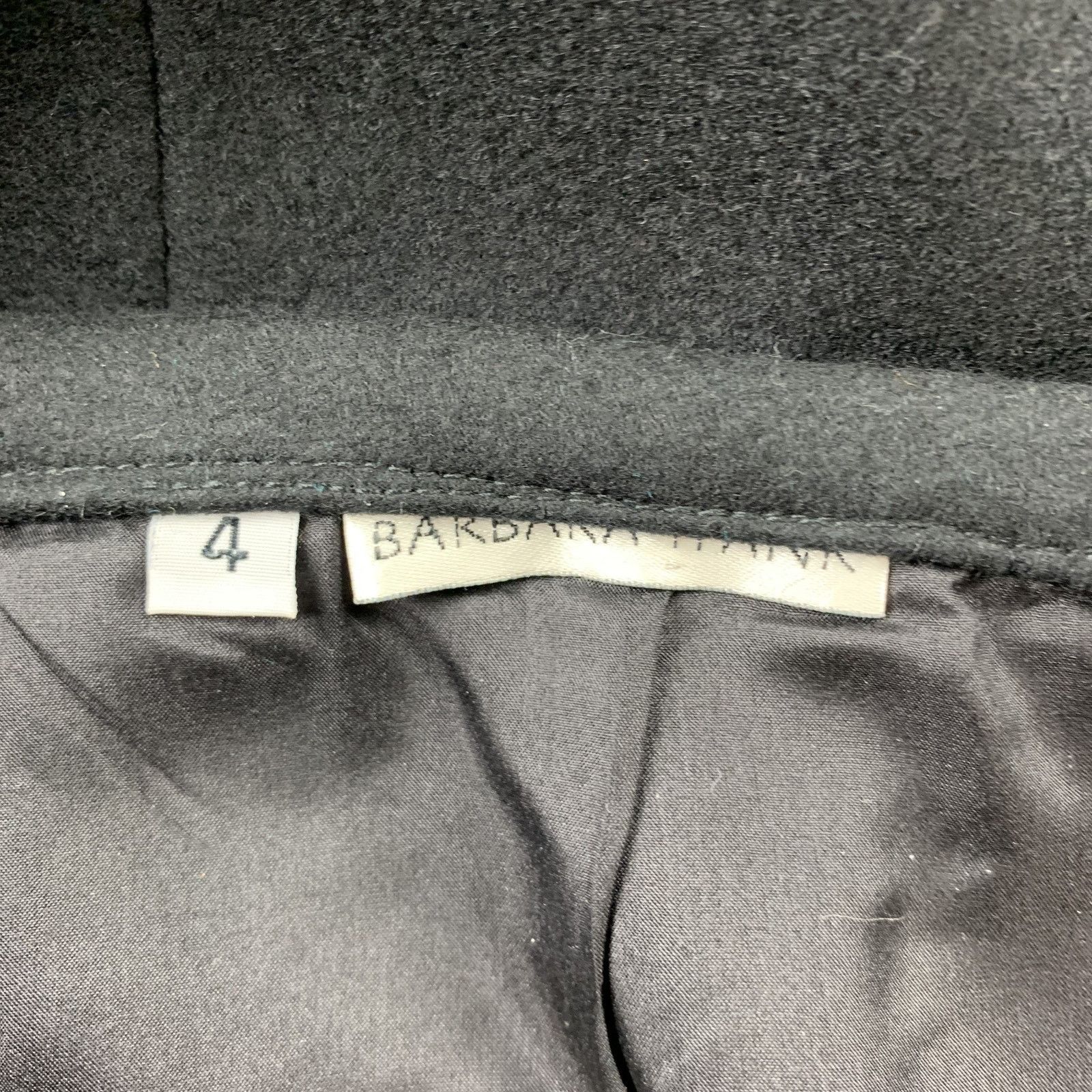 Other BARBARA TFANK Size 4 Black Pencil Skirt Size 27" / US 4 / IT 40 - 5 Thumbnail