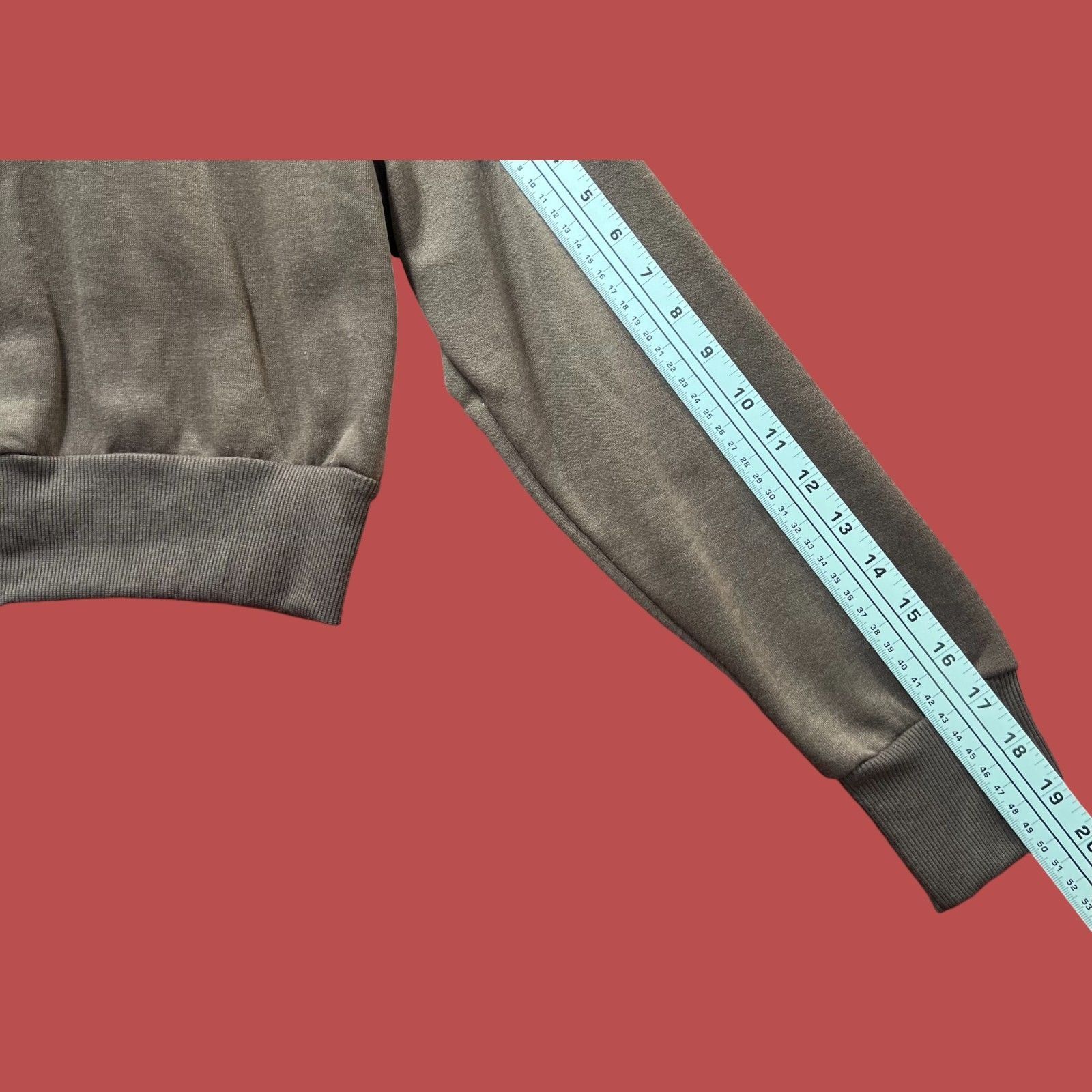 rue21 Rue 21 - Women's Long Sleeve Hooded Sweatshirt - Brown - Med Size M / US 6-8 / IT 42-44 - 6 Thumbnail