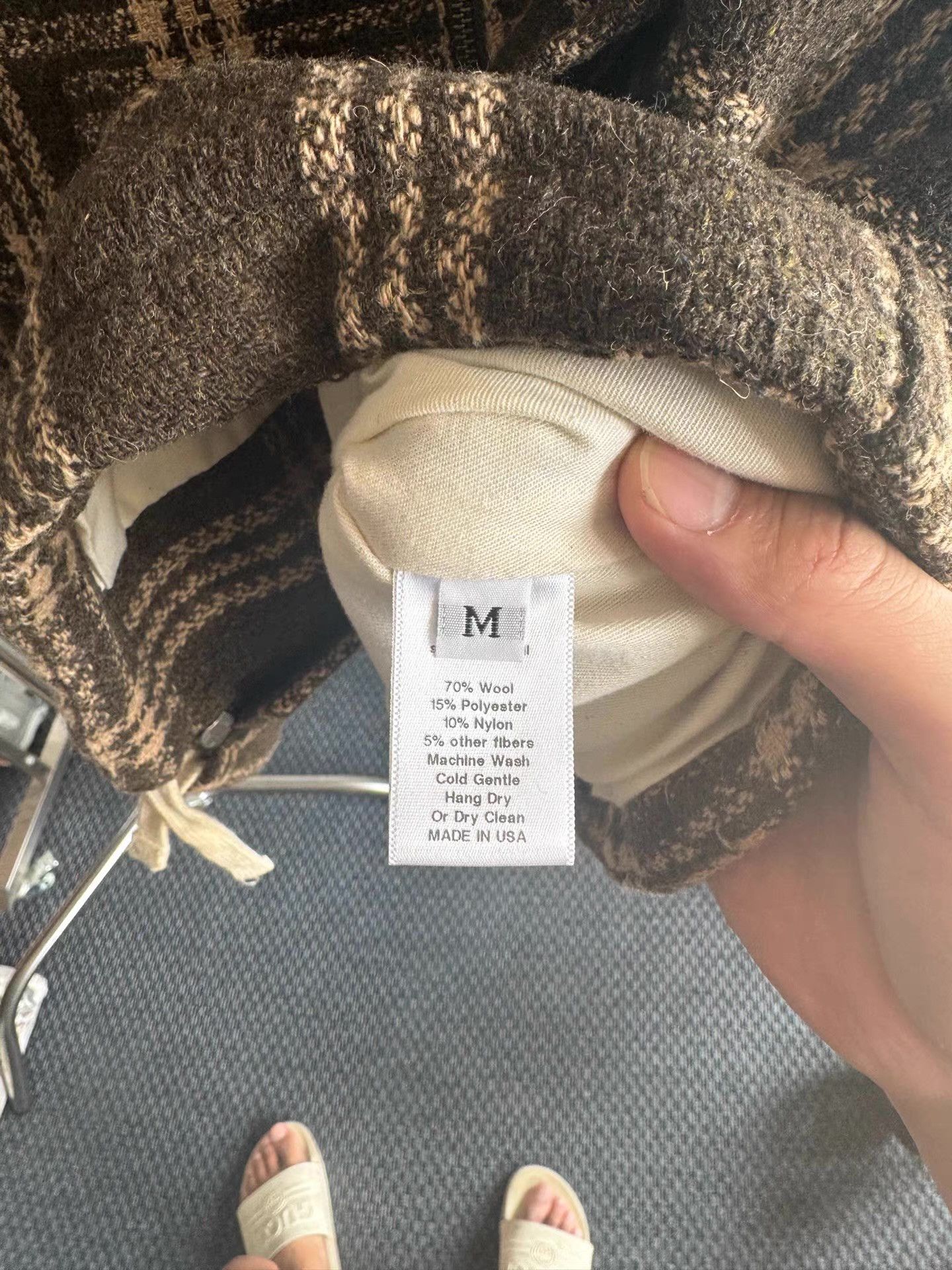 s.k. manor hill s.k. manor hill Wool Plaid Jacket Q17 Size US M / EU 48-50 / 2 - 4 Thumbnail