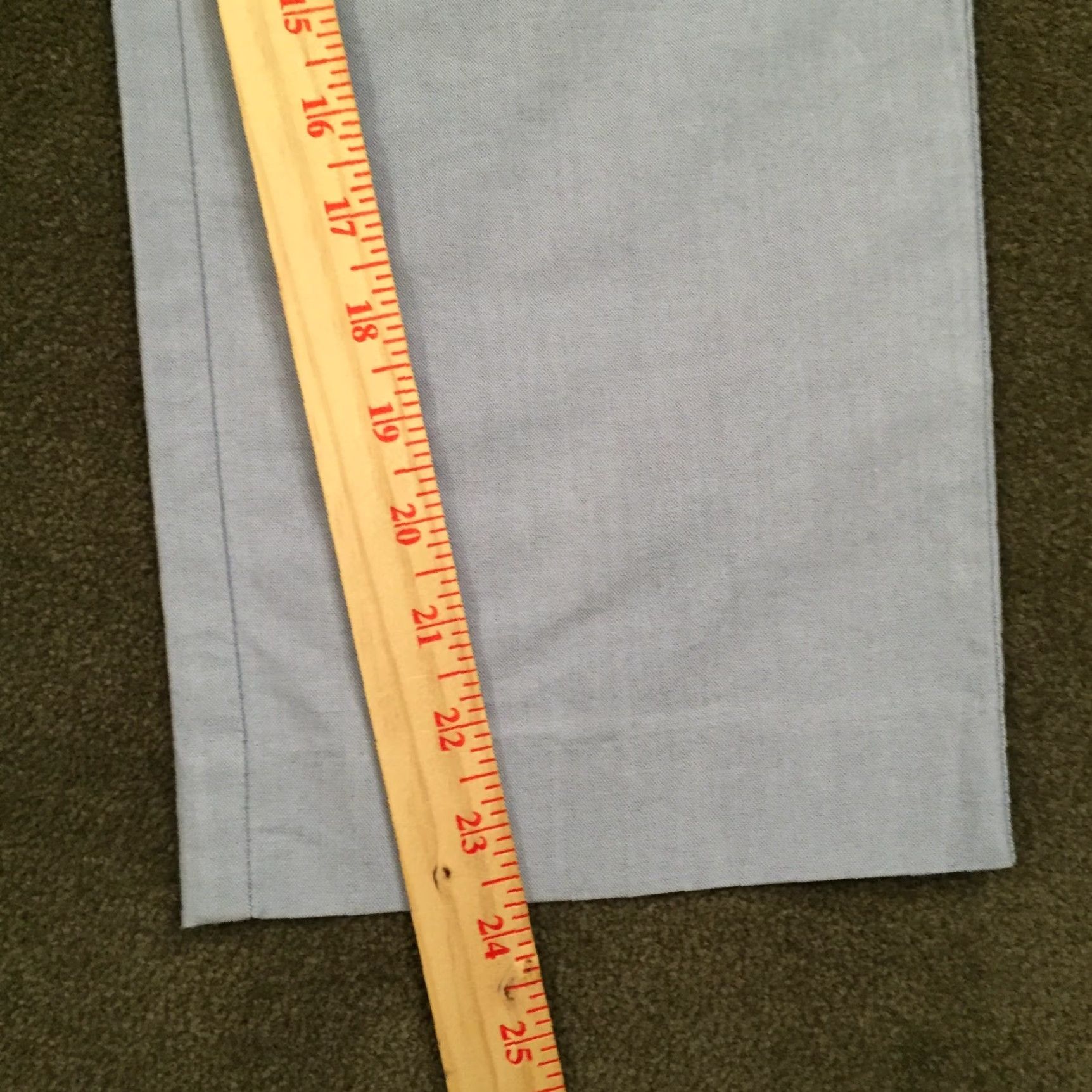 Talbots Talbots Signature Cropped Pants Women's Size 6 Blue (Cotton, Straight Leg, Inseam 24 in) Shorts? Size 28" / US 6 / IT 42 - 5 Thumbnail