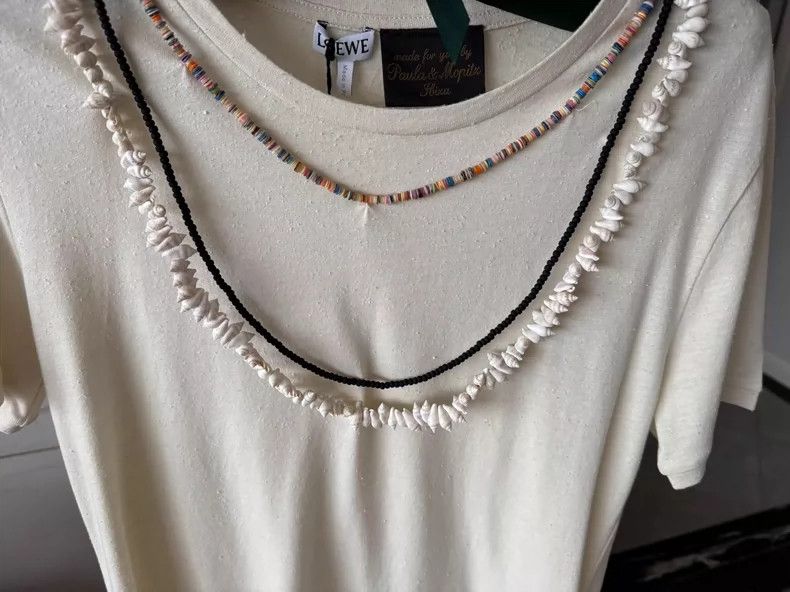 Loewe loewe white short sleeves 2504-Nextarrow Size M / US 6-8 / IT 42-44 - 8 Thumbnail