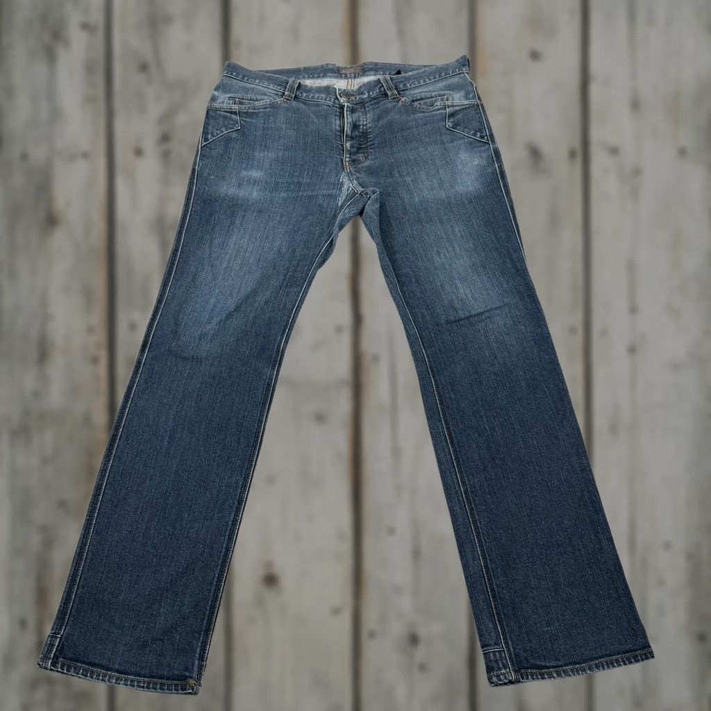 Vintage Triple Aught Design Jeans Mens 34x30 Blue Core Straight Fit Denim Pants Stretch Size US 34 / EU 50 - 1 Thumbnail