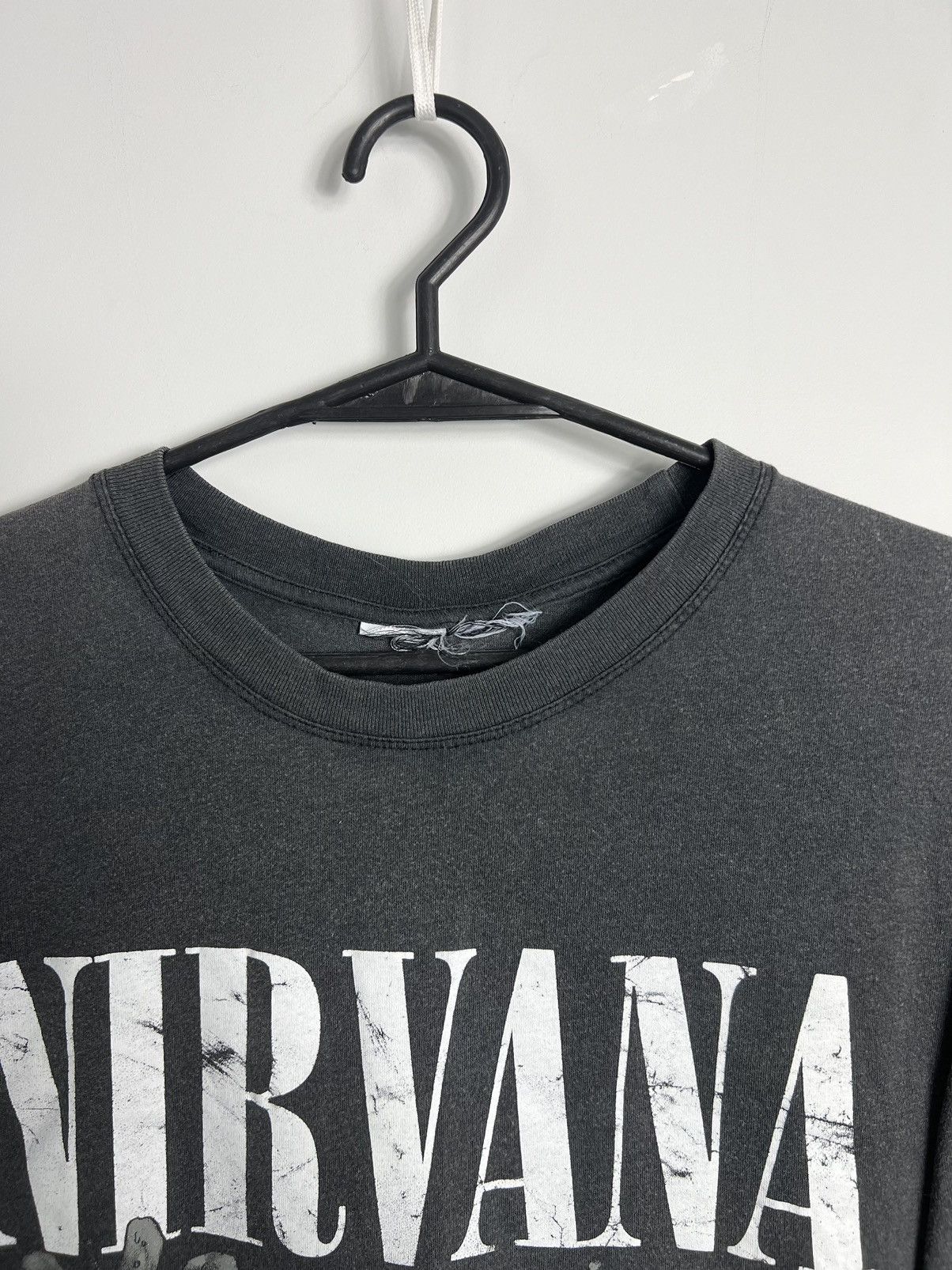 Band Tees × Nirvana × Vintage Tshirt Nirvana big logo y2k vintage Size US L / EU 52-54 / 3 - 2 Thumbnail