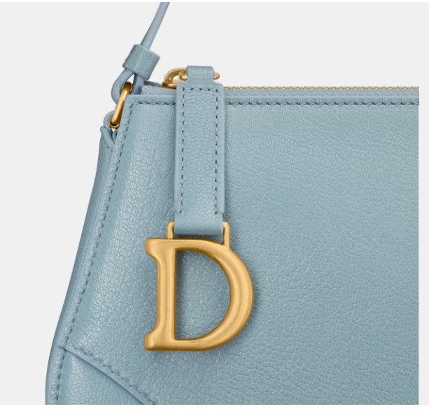 Dior o1w1db11024Size: OS / Saddle Rodeo Pouch in Sky Blue Size ONE SIZE - 5 Thumbnail