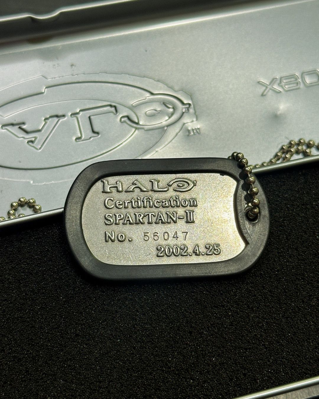 Halo Halo 2 2002 Limited Edition Marines Master Chief Dog Tag Size ONE SIZE - 7 Thumbnail