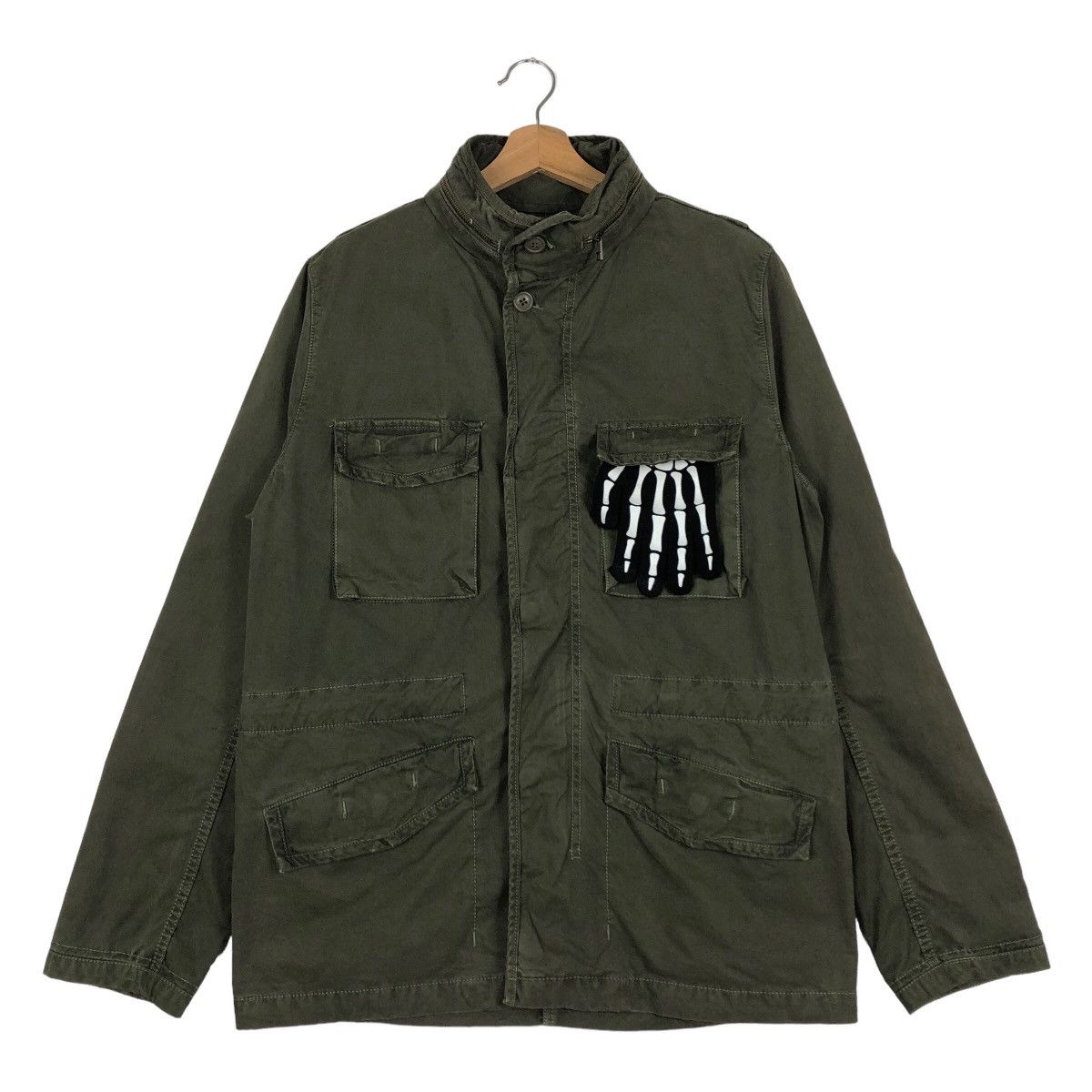 Japanese Brand 🔥90’s Inspector Hunting Jacket Multi Pocket Gap Japan Size US M / EU 48-50 / 2 - 2 Thumbnail