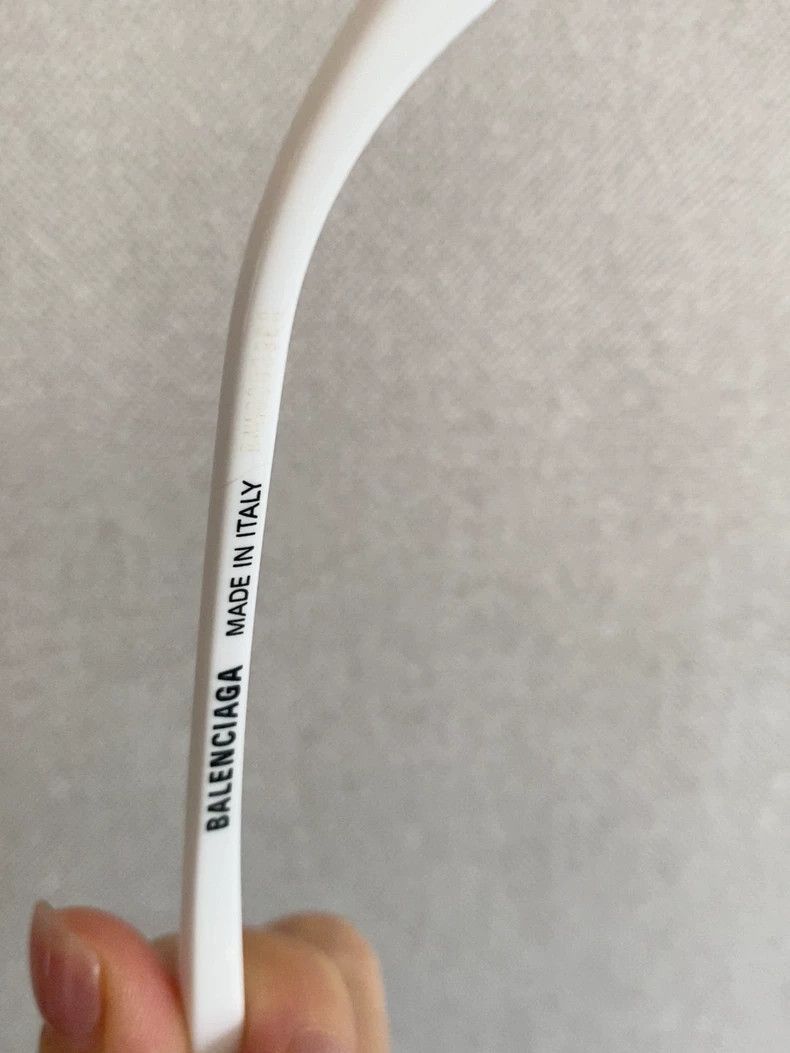 Balenciaga Balenciaga Classic White Sunglasses-2505 Size ONE SIZE - 2 Thumbnail