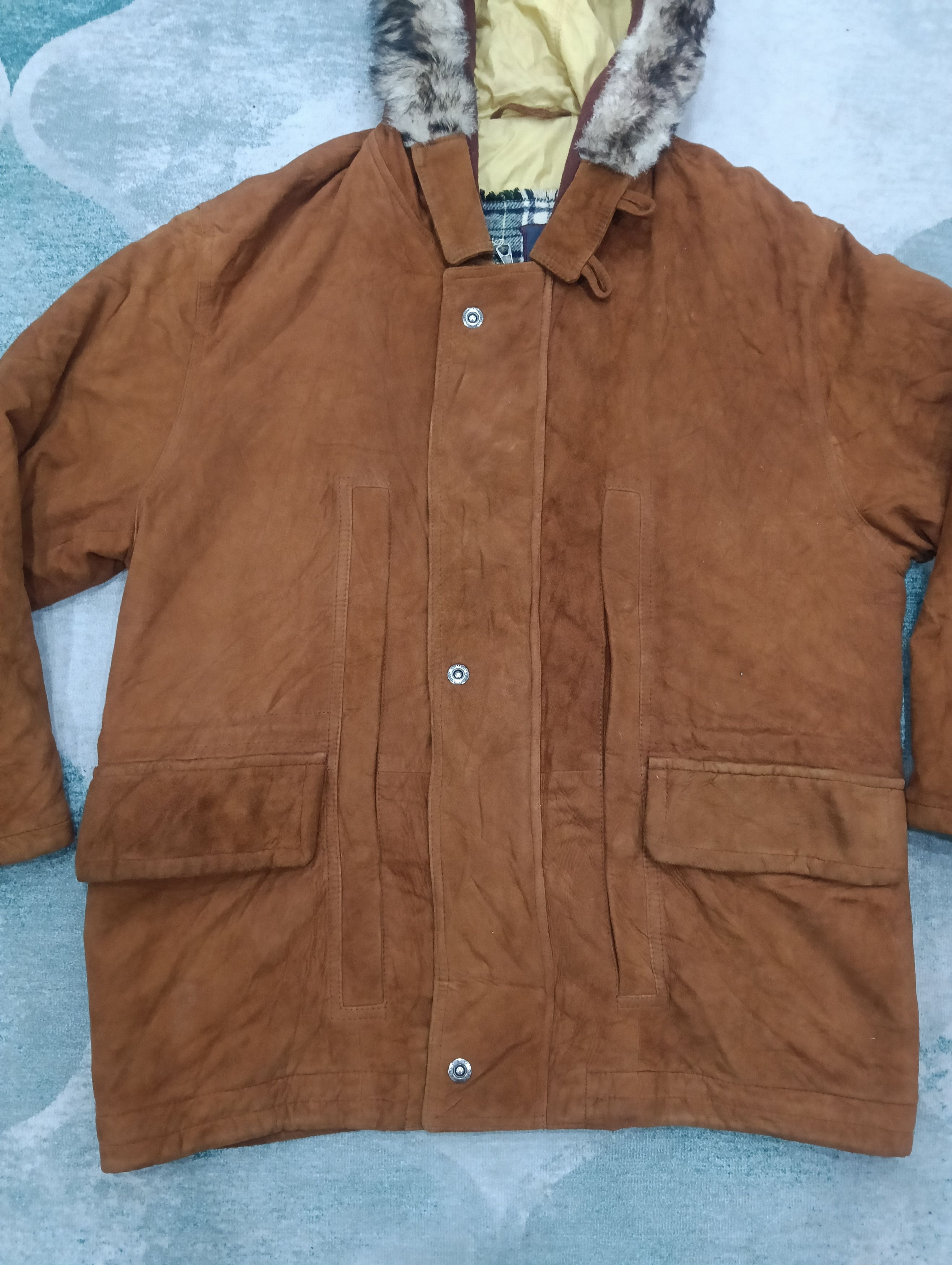 Leather Vintage Harry&Moore Jacket Size US XXL / EU 58 / 5 - 3 Thumbnail