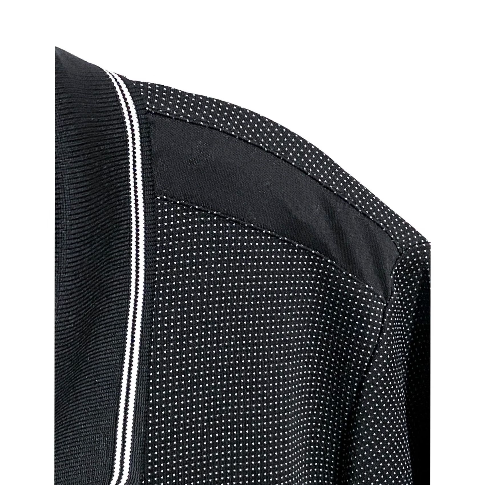 Perry Ellis Perry Ellis Polo Shirt Polka Dot Black Mens L Golf Casual Preppy Shirt Polo Short Sleeve 44in Chest Pullover Buttonless Size US L / EU 52-54 / 3 - 4 Thumbnail