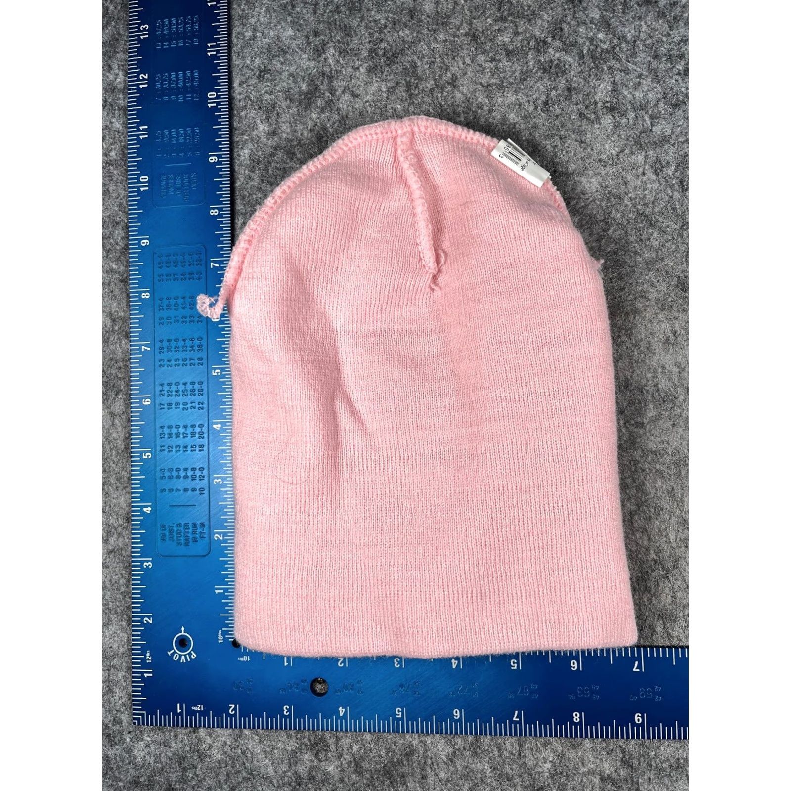 Pinko Alaska Beanie Toque Adult One Size Pink Knit 100% Acrylic Ski Embroidered Beanie Hats Unisex Adults Pink Alaska Ski Logo Vintage: No Size ONE SIZE - 6 Thumbnail