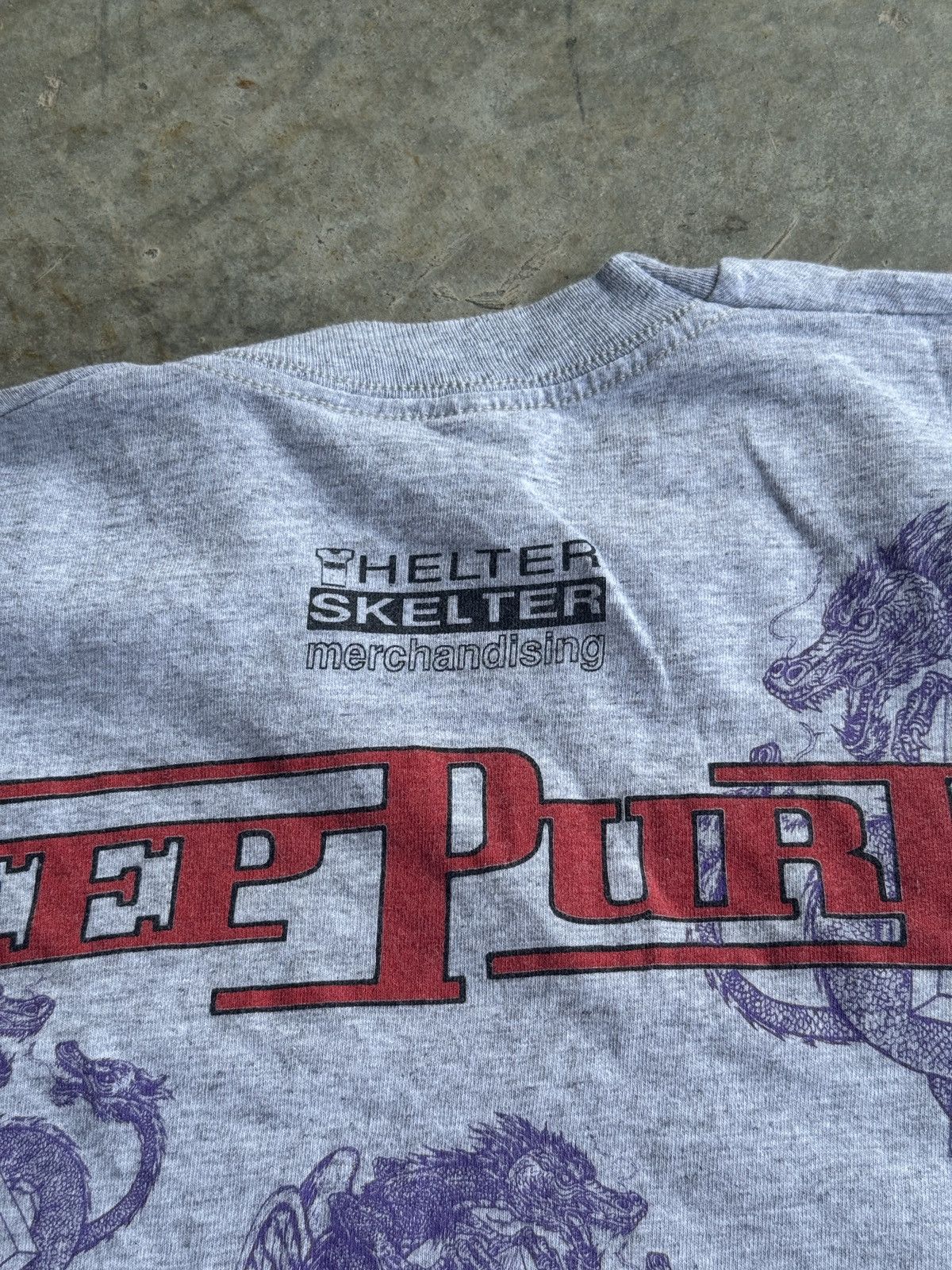 Band Tees × Vintage *RARE* VINTAGE 1993 DEEP PURPLE BATTLE RAGES ON TOUR TEE Size US M / EU 48-50 / 2 - 7 Thumbnail