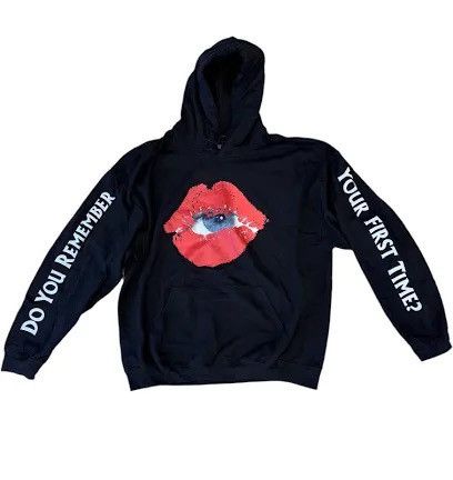 Band Tees The Kid Laroi black Hoodie, NEW, Small, EOTW Tour, PuffPrint Size US S / EU 44-46 / 1 - 7 Thumbnail