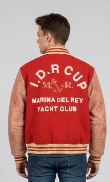 Hysteric Glamour Vintage Marina Delrey Yacth Club Varsity Jacket Size US M / EU 48-50 / 2 - 2 Thumbnail