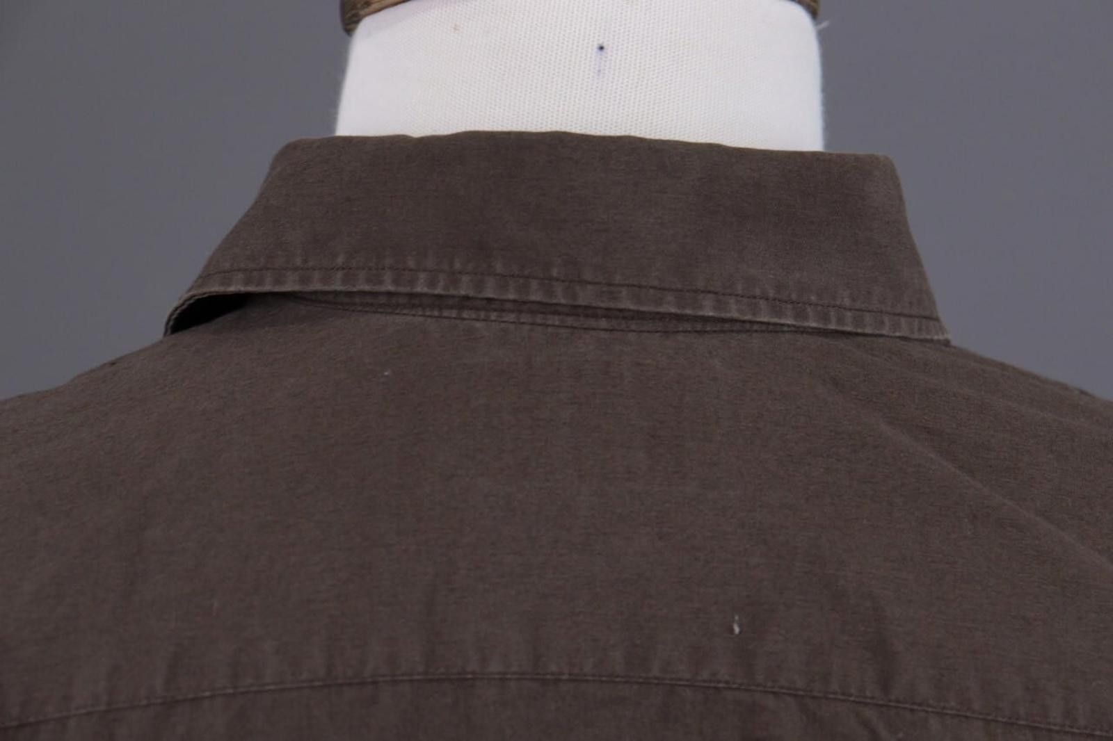 Designer La Marina Buenos Aires Brown Shirt Size XXL Size US XXL / EU 58 / 5 - 12 Thumbnail