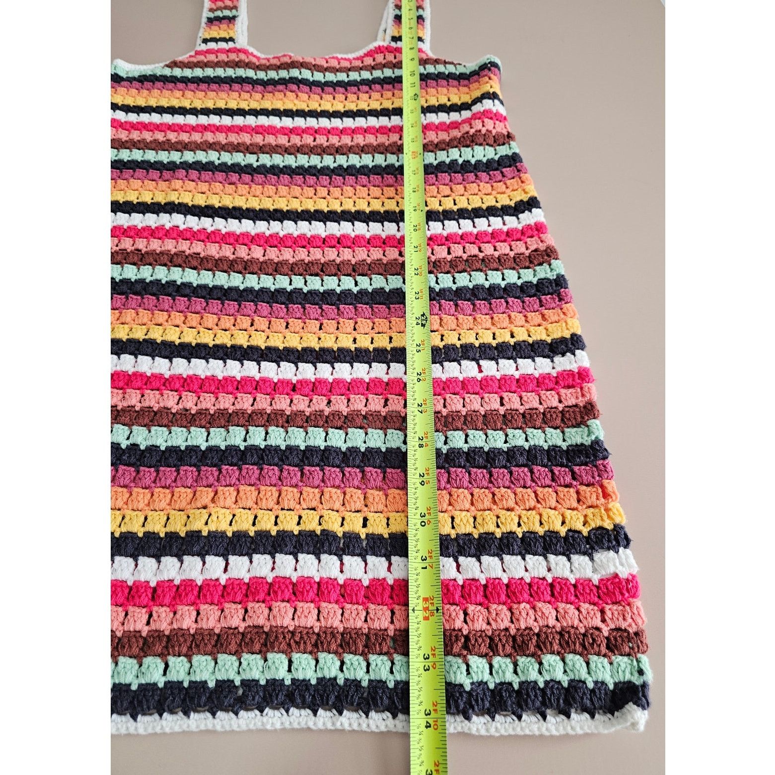 Marine Layer NWT Marine Layer Archive Fiona Crochet Dress Multi Stripe M Size M / US 6-8 / IT 42-44 - 6 Thumbnail