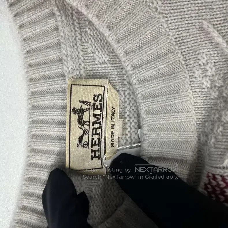 Hermes Hermes Wool Embroidered Sweater Size US M / EU 48-50 / 2 - 5 Thumbnail