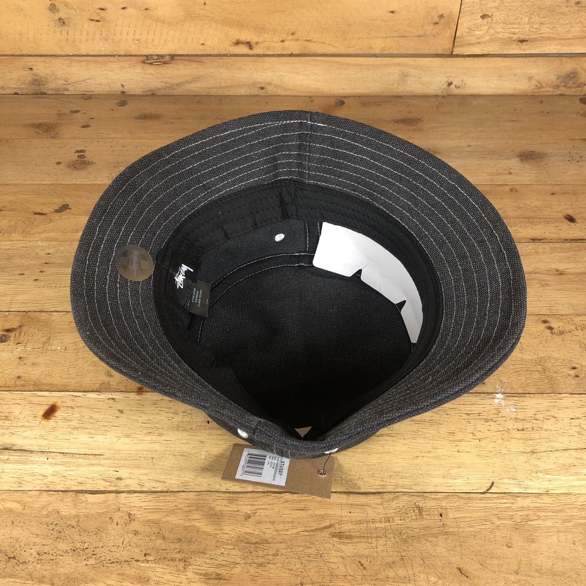 Stussy × Vintage Stussy Canvas Workgear Bucket Size ONE SIZE - 2 Thumbnail