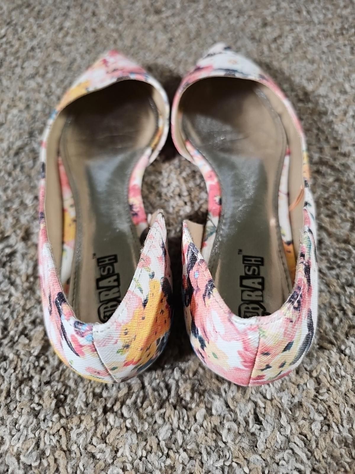 BRAHMIN Brash 6.5 Floral Slip On Flats Size US 6.5 / IT 36.5 - 7 Thumbnail