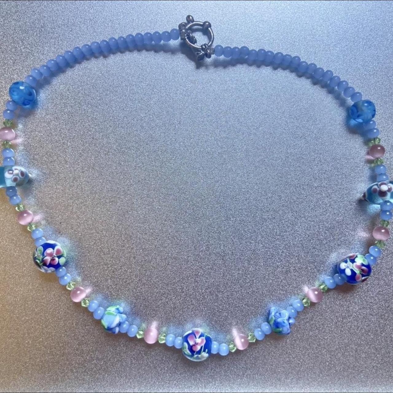 Jewelry × Other PINK PASTEL FLORAL BEADED CHOKER NECKLACE Size ONE SIZE - 5 Thumbnail