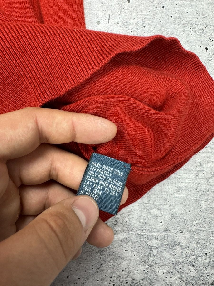 Polo Ralph Lauren × Vintage 💥💥Polo Ralph Lauren Vintage 90’s Y2K Red Pima Cotton Vest Size US M / EU 48-50 / 2 - 8 Thumbnail