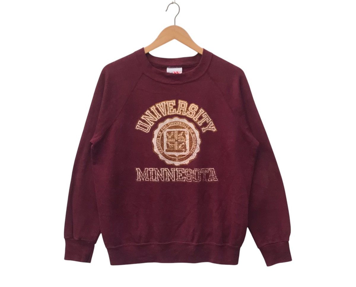 Vintage Vintage Minnesota University Pullover Sweatshirt Size US M / EU 48-50 / 2 - 2 Thumbnail