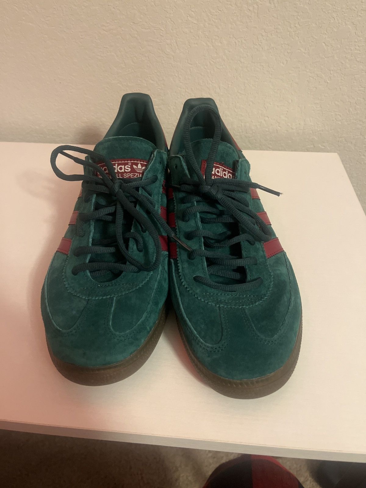 Adidas Adidas Handball Spezial Collegiate Green Maroon Size 10.5 Size US 10.5 / EU 43-44 - 4 Thumbnail