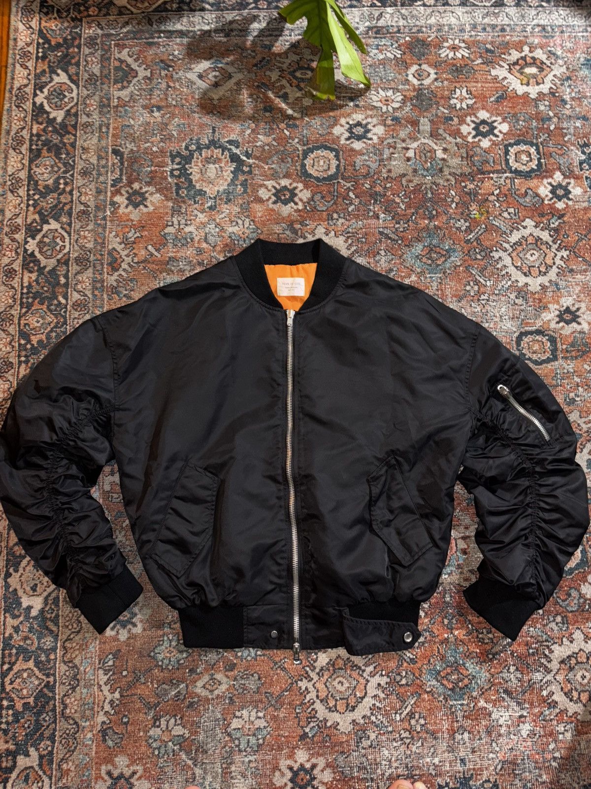 Fear of God Fear of god black sixth collection varsity jacket