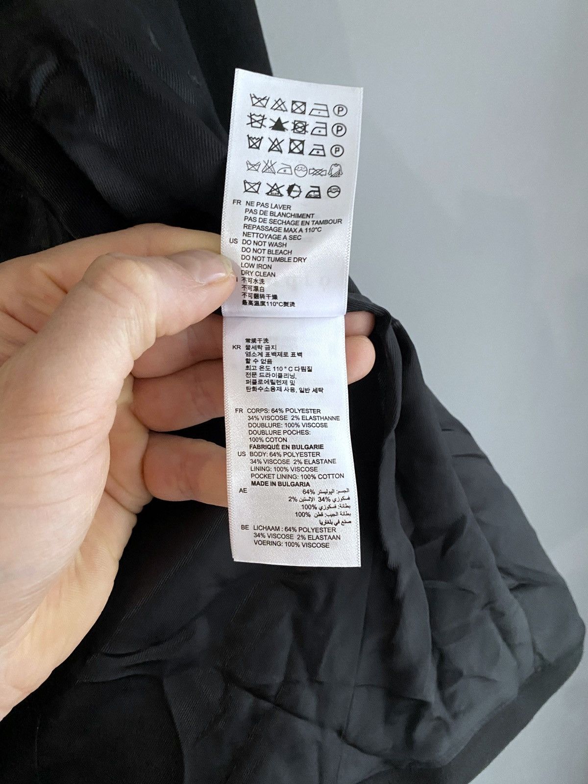 Designer × Sandro Sandro Paris Women's Black Blazer, Size 38 / S-M Size M / US 6-8 / IT 42-44 - 17 Thumbnail