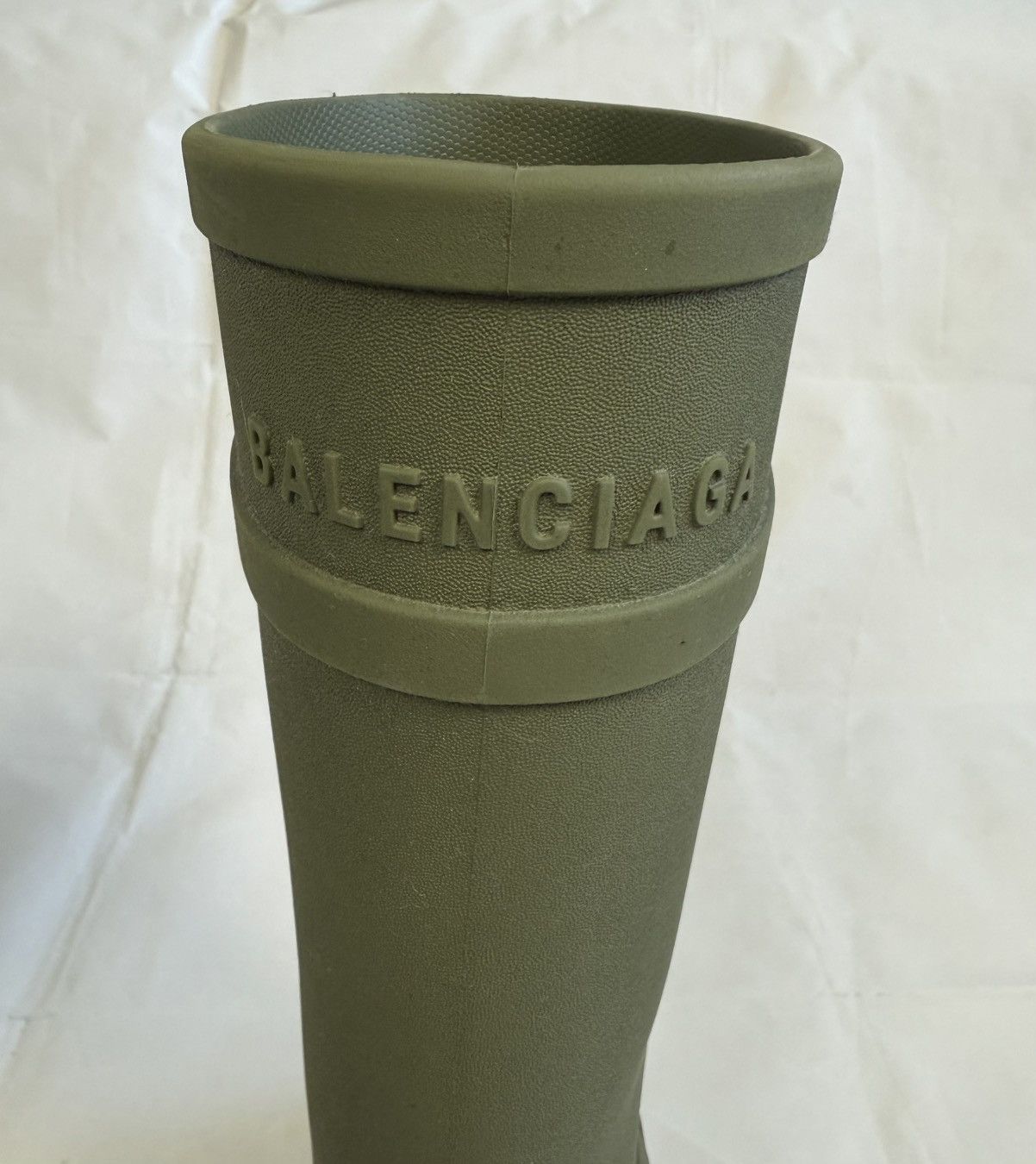 Balenciaga × Crocs Balenciaga Crocs Clog Boot 2.0 ‘Army Green’ SS22 Size US 8 / EU 41 - 8 Thumbnail