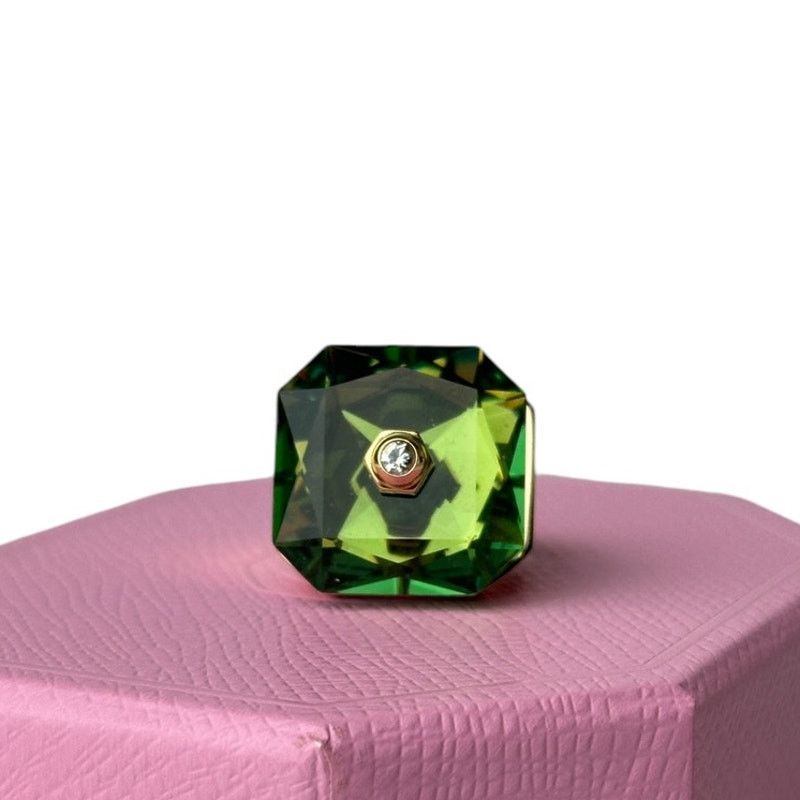 Swarovski Swarovski Numina cocktail ring Octagon cut, Green Size 9 /60 Size ONE SIZE - 2 Thumbnail