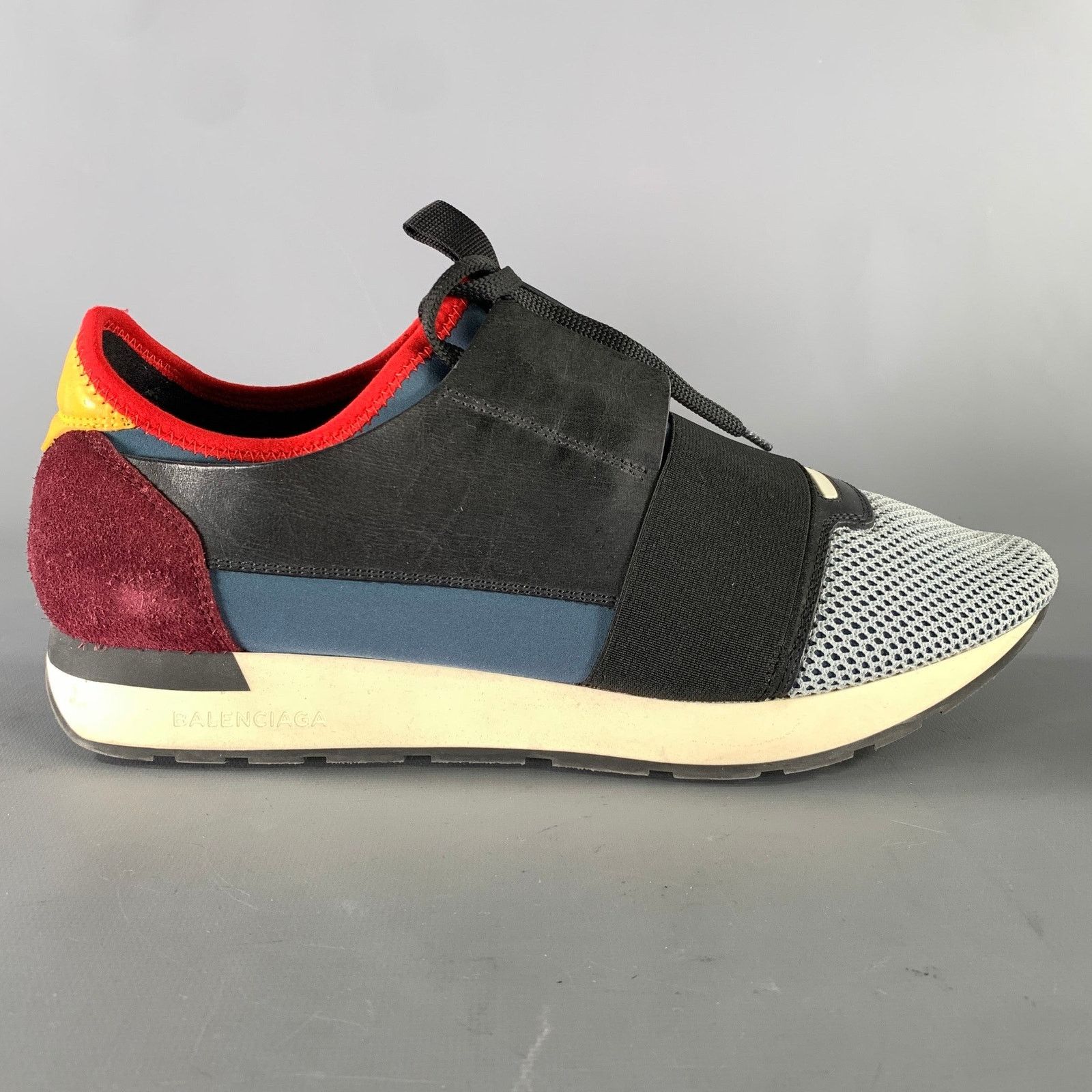 Balenciaga BALENCIAGA Sz 10 Black Multi-Color Mixed Fabrics Sneaker Size US 10 / EU 43 - 2 Thumbnail