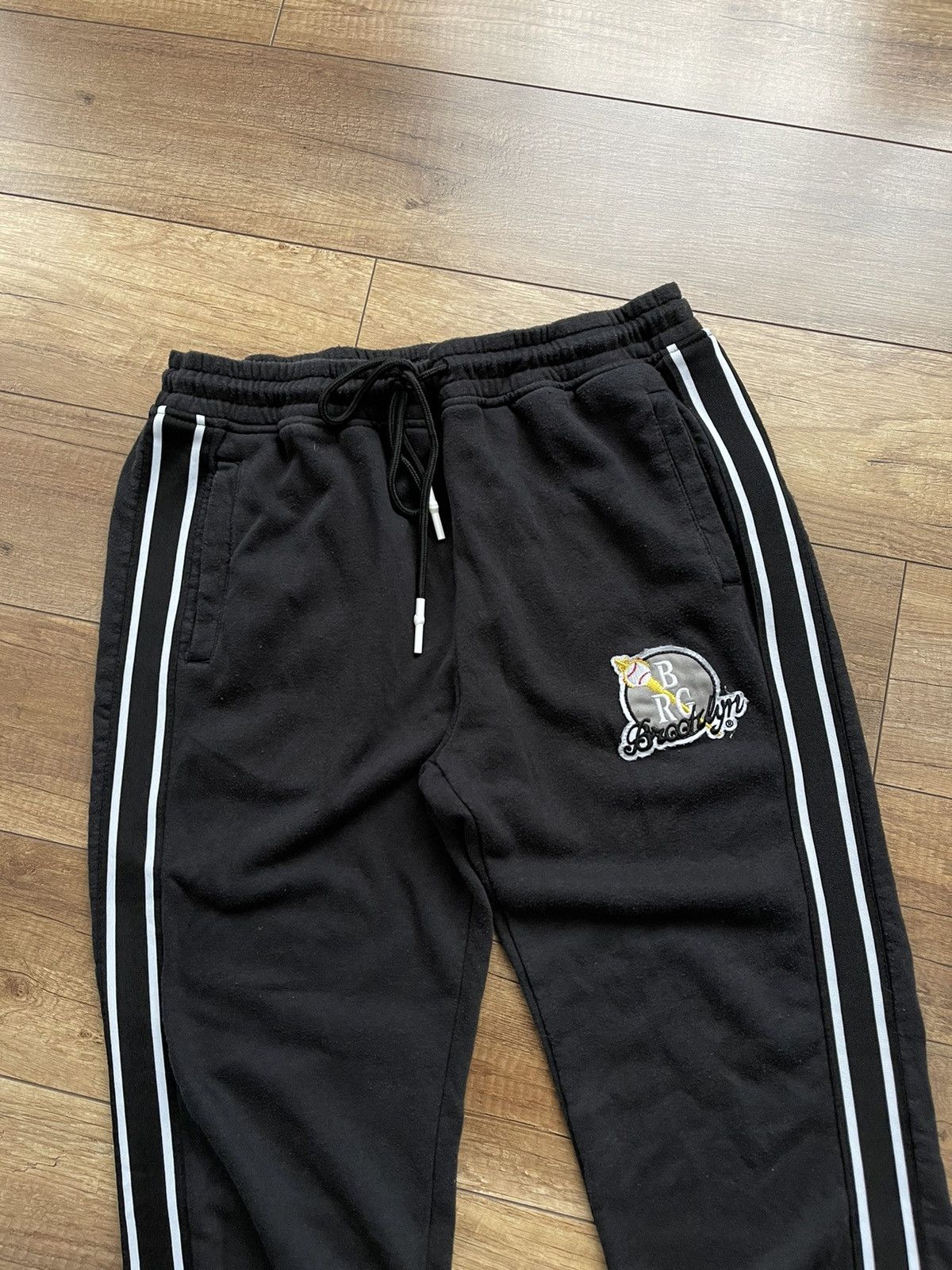 MLB NLBM Vintage Joggers Sweatpants BRG Brooklyn 90s Size US 34 / EU 50 - 3 Thumbnail