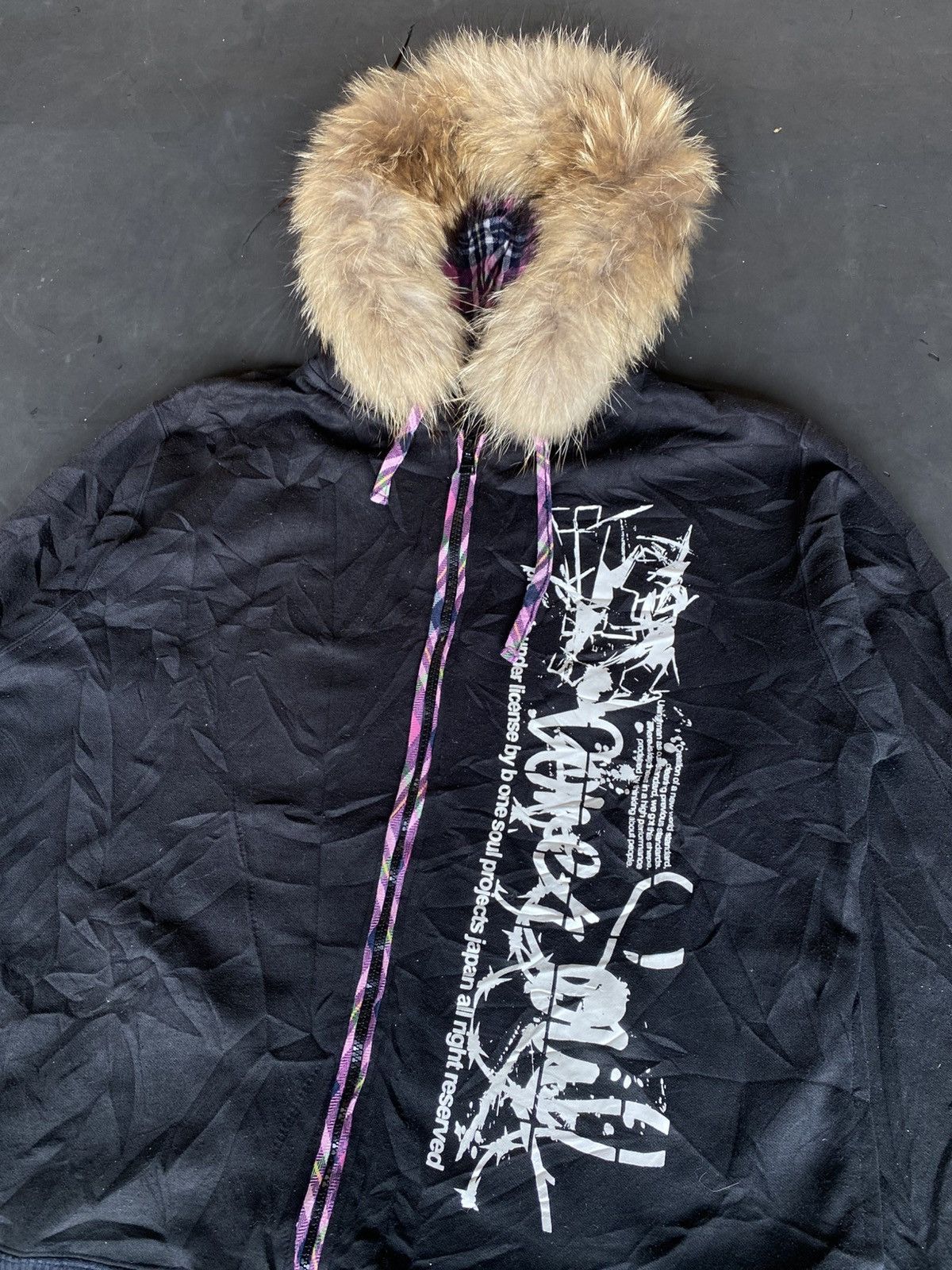 Japanese Brand Japanese poem furhoodie archived styled lgb goa Size US L / EU 52-54 / 3 - 2 Thumbnail