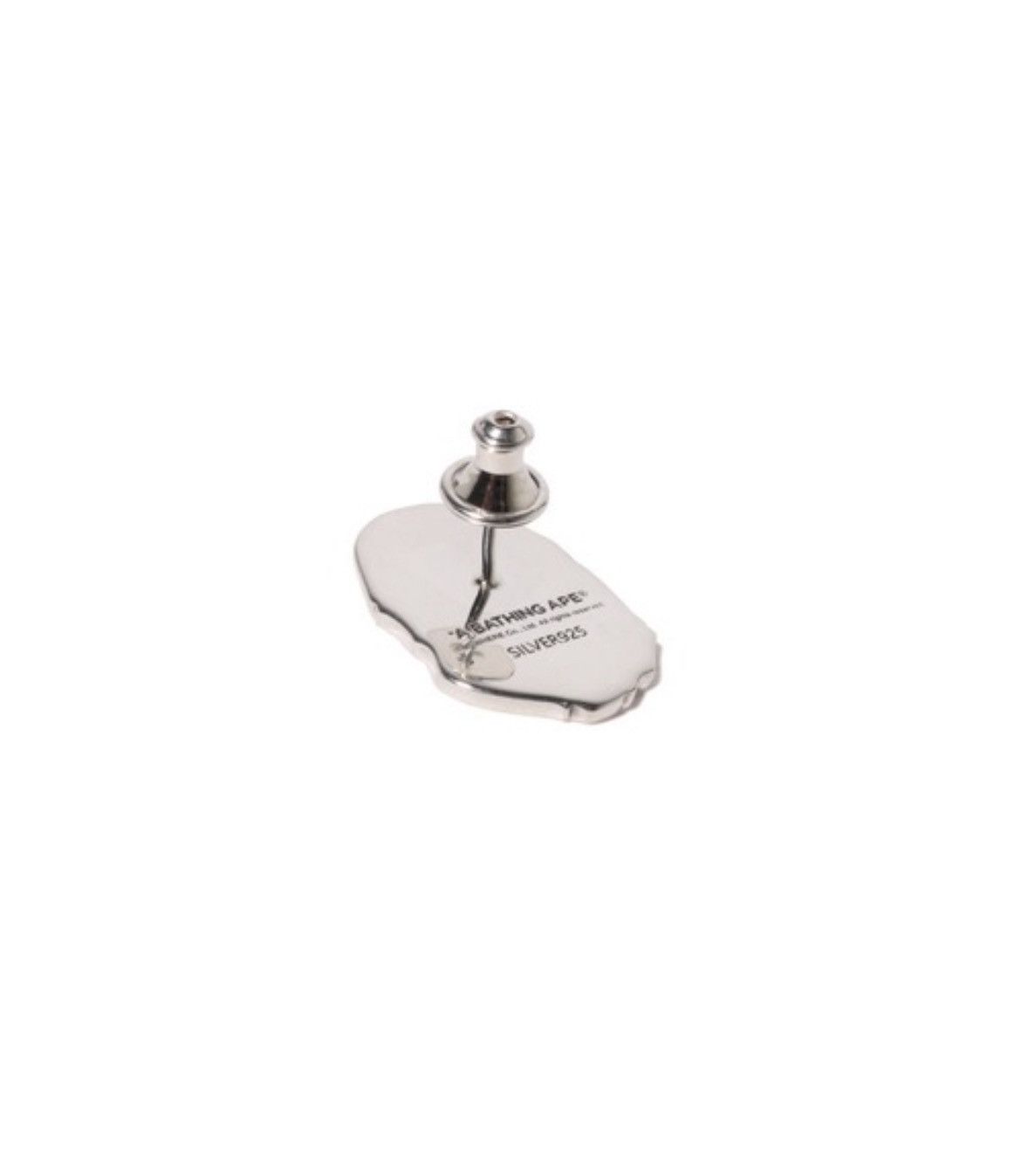 Bape Bape APE HEAD SILVER EARRINGS Pierce SV925 Size ONE SIZE - 3 Thumbnail