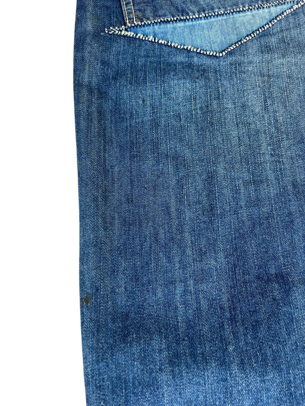 Issey Miyake Dirty Mud Stains Denim Ne-net Drop Crotch Patchwork Jeans Size US 32 / EU 48 - 17 Thumbnail