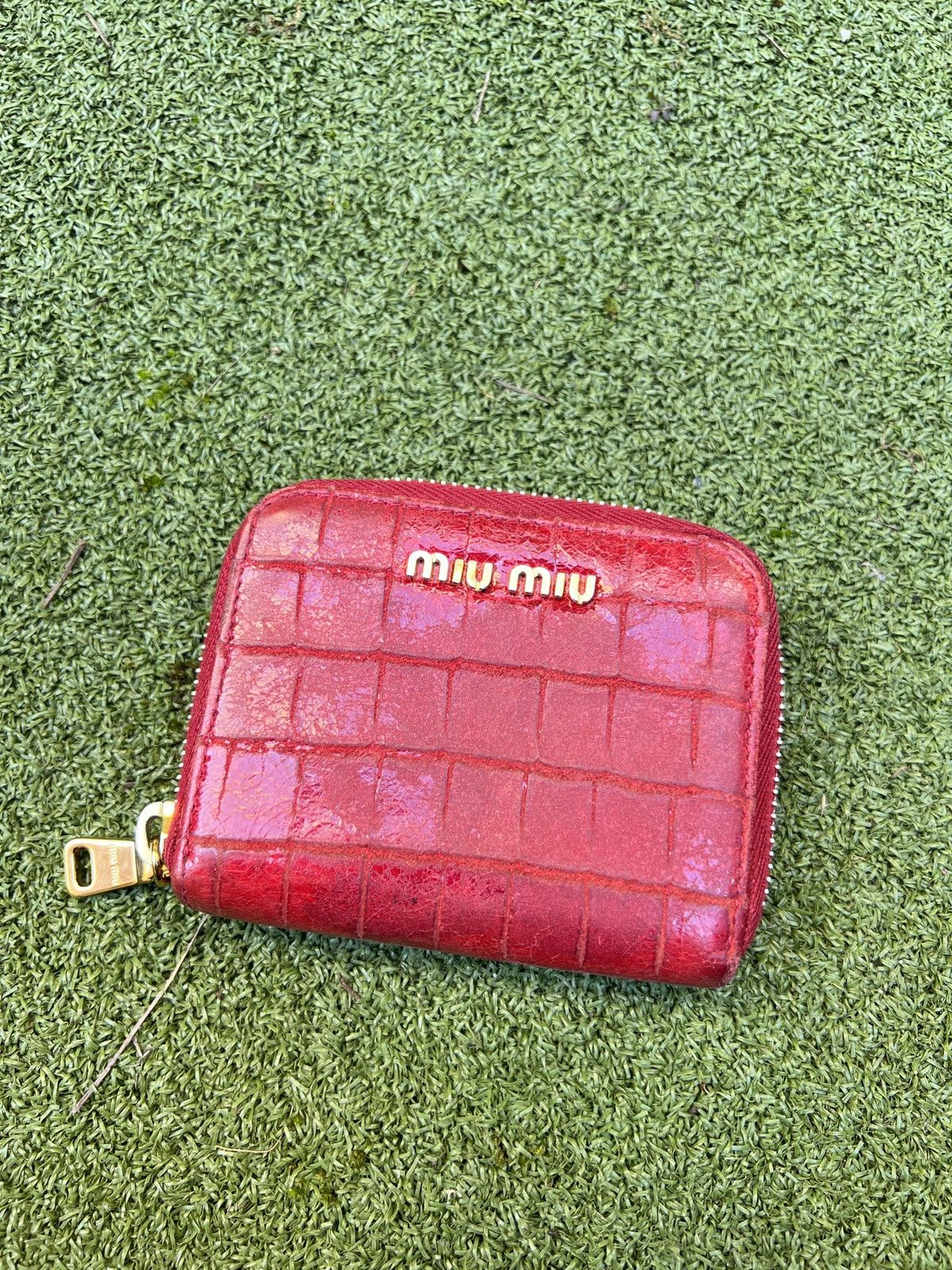 Miu Miu Miu Miu Coin Wallet Size ONE SIZE - 1 Thumbnail