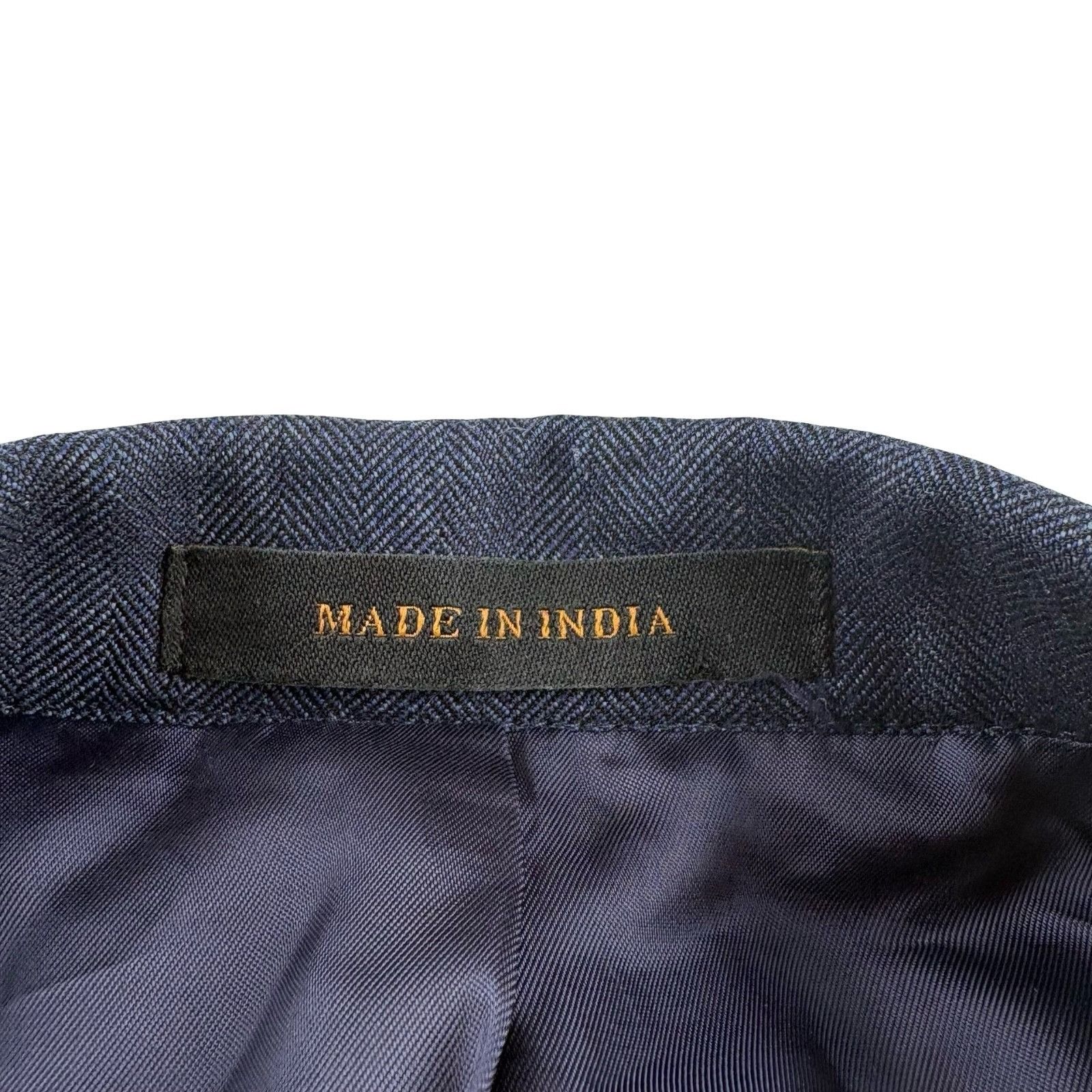 Jos. A. Bank Jos. A. Bank Reserve Men’s Wool/Silk Blend Herringbone Blaze Size 48R - 4 Thumbnail