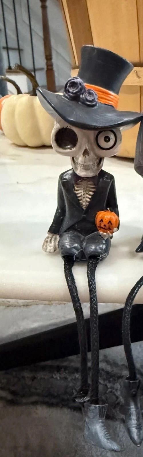 Other Cracker Barrel Skeleton Ghost Groom Dangler Shelf Sitter Size ONE SIZE - 2 Thumbnail