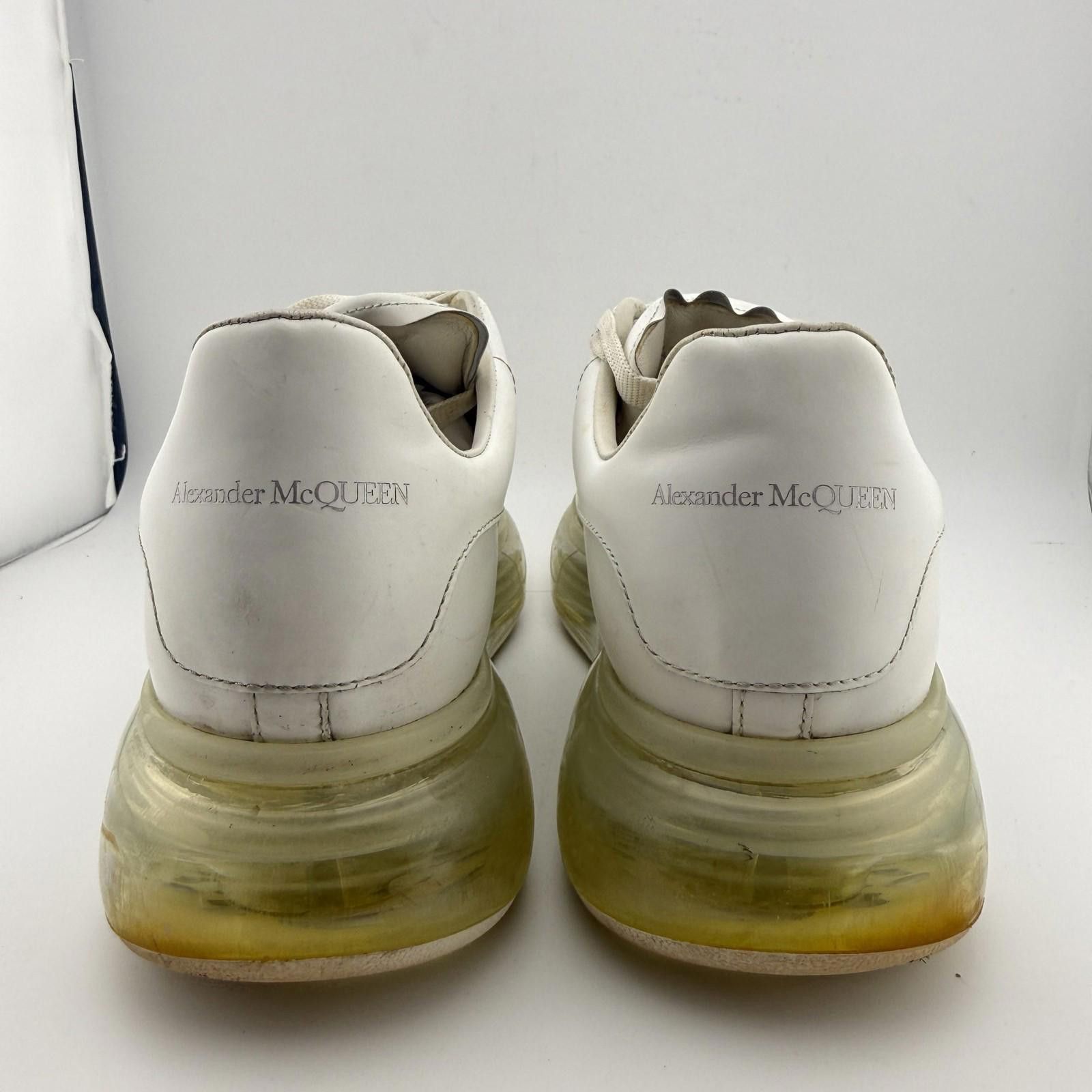Alexander McQueen Alexander McQueen Clear Sole Sneakers White EU 43 Used Size US 10 / EU 43 - 5 Thumbnail