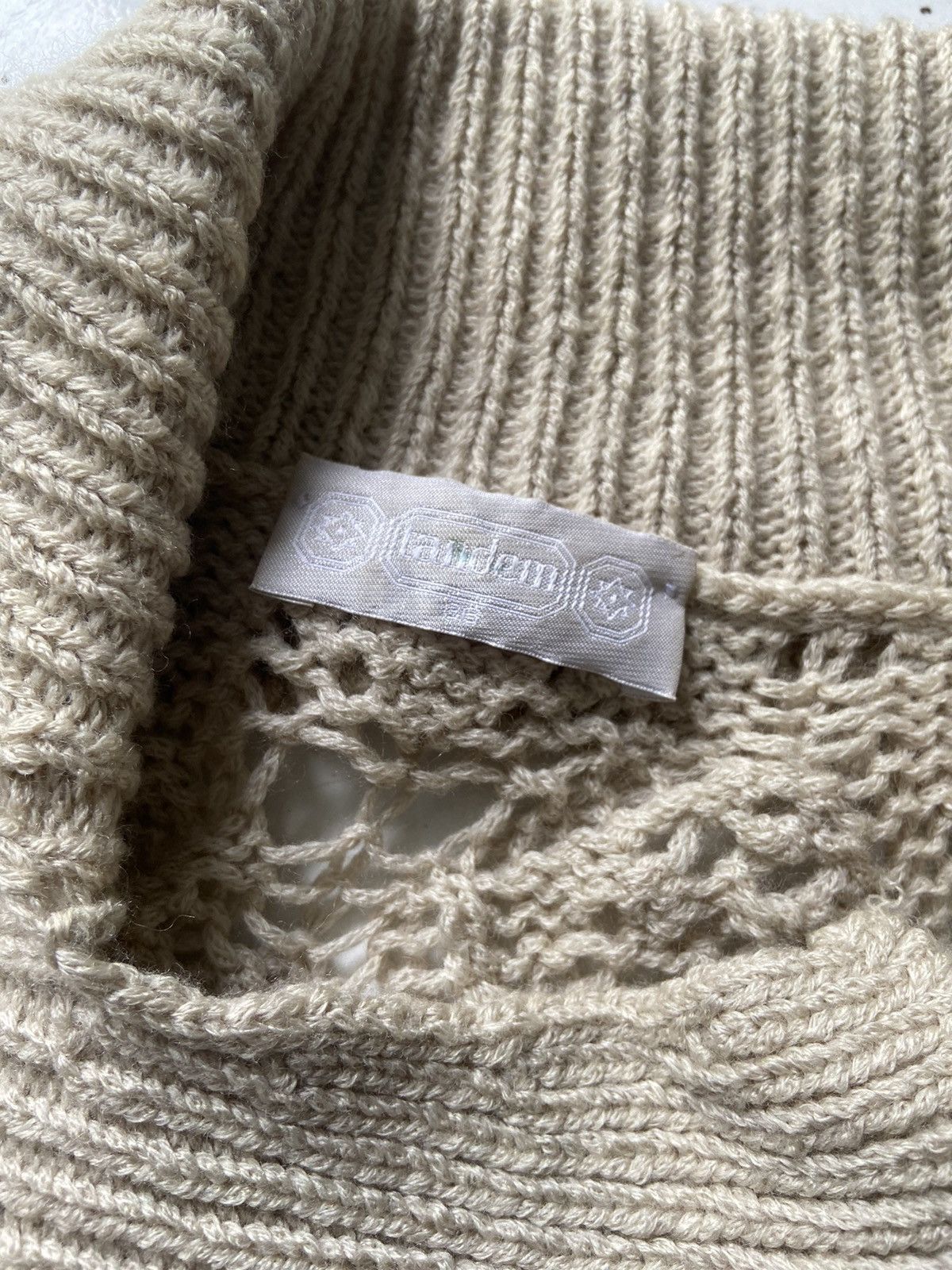Japanese Brand Tandem destroyed fishtail knit japanese brand Size US M / EU 48-50 / 2 - 5 Thumbnail