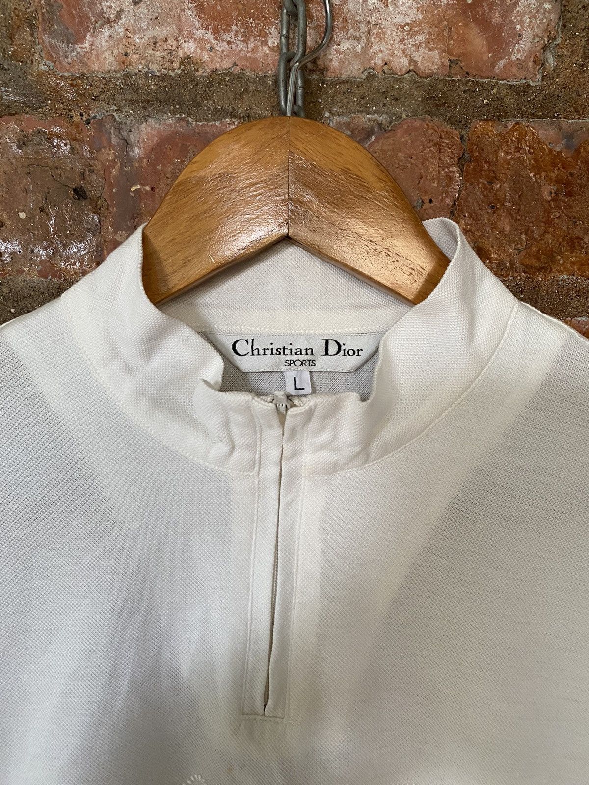 Dior 1990s Dior Sport Embroidered logo raglan Size M / US 6-8 / IT 42-44 - 8 Thumbnail