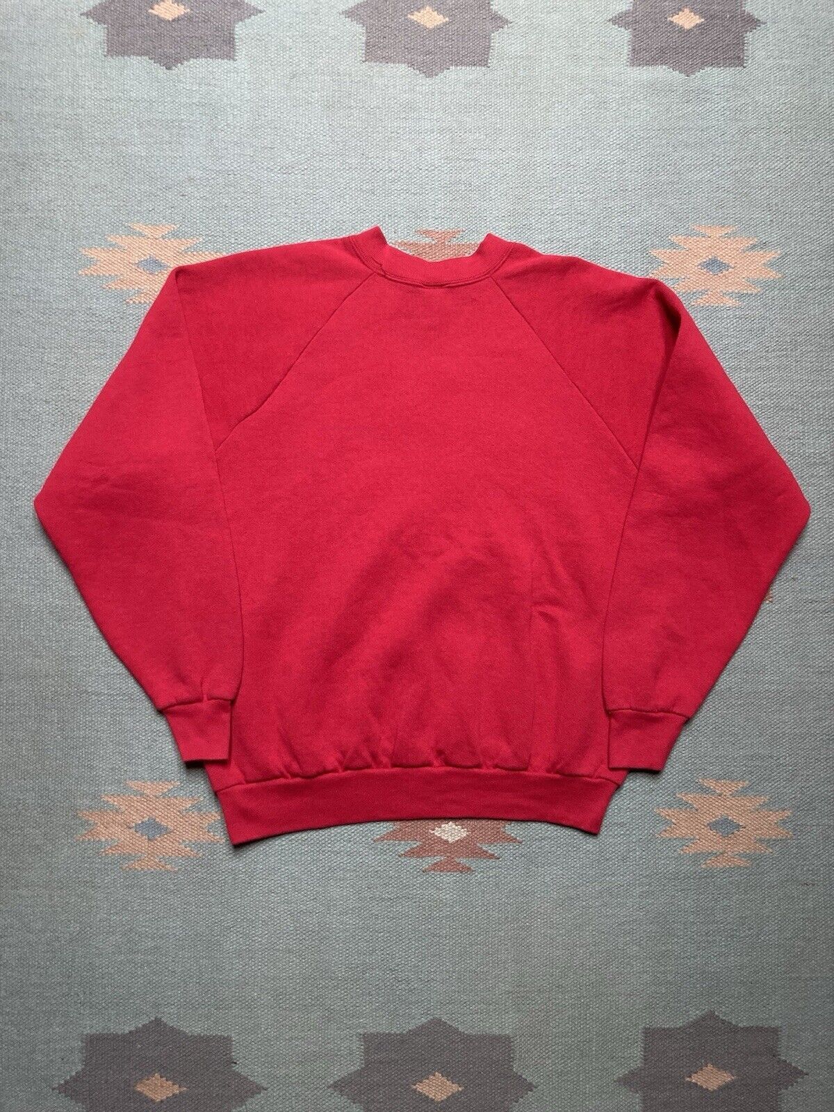 Fruit Of The Loom × Vintage 90s crewneck sweater fruit of the loom blank plain women’s L Size L / US 10 / IT 46 - 4 Thumbnail