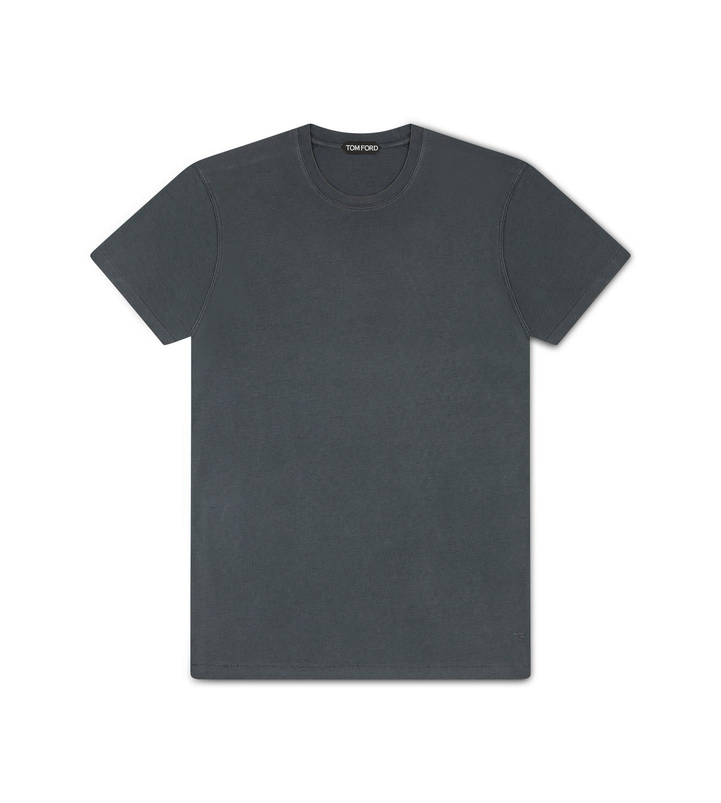 Tom Ford o1w1db10125 TFJ950 Short Sleeve T-Shirt in Dark Grey Size US L / EU 52-54 / 3 - 1 Thumbnail