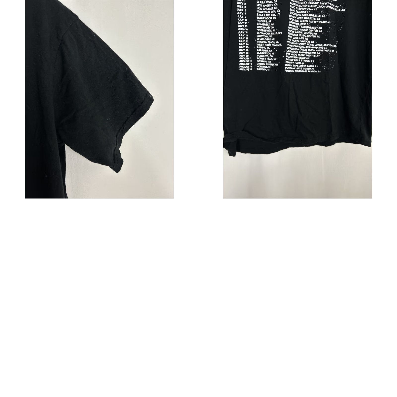 Vintage Fallout Boy Band Tee Womens XL Black Short Sleeve T Shirt Size XL / US 12-14 / IT 48-50 - 9 Thumbnail