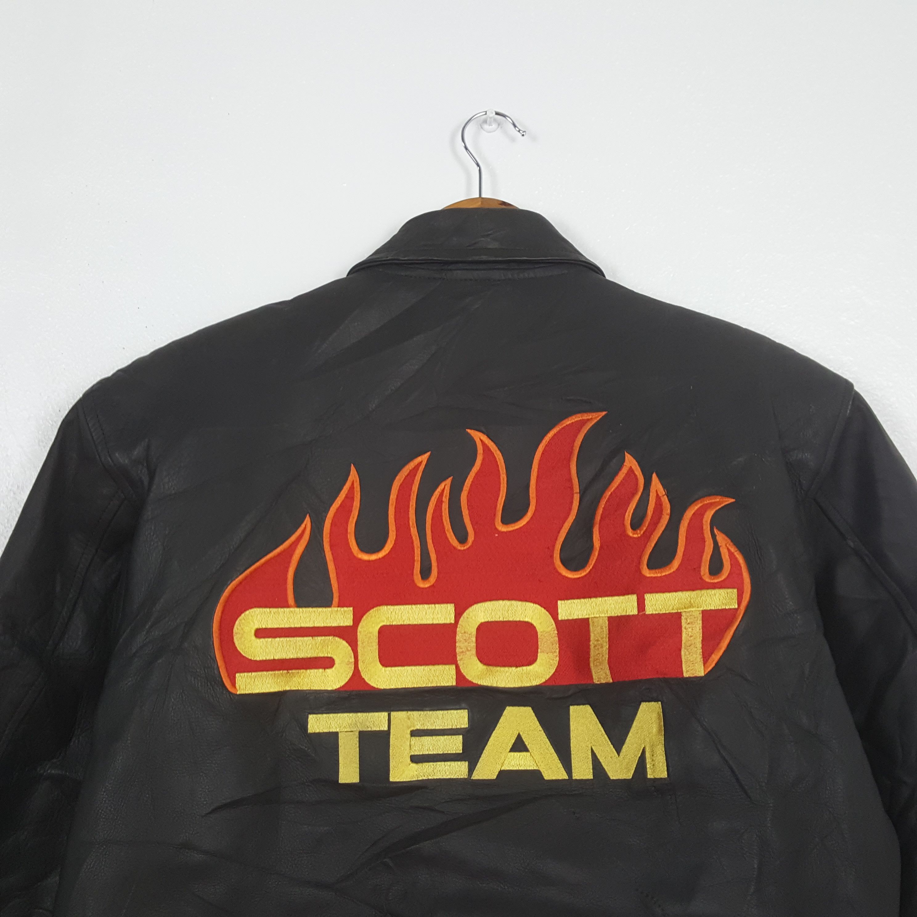 Japanese Brand Vintage Scott Team Motorsport Racing Jacket C305N6 Size US L / EU 52-54 / 3 - 2 Thumbnail