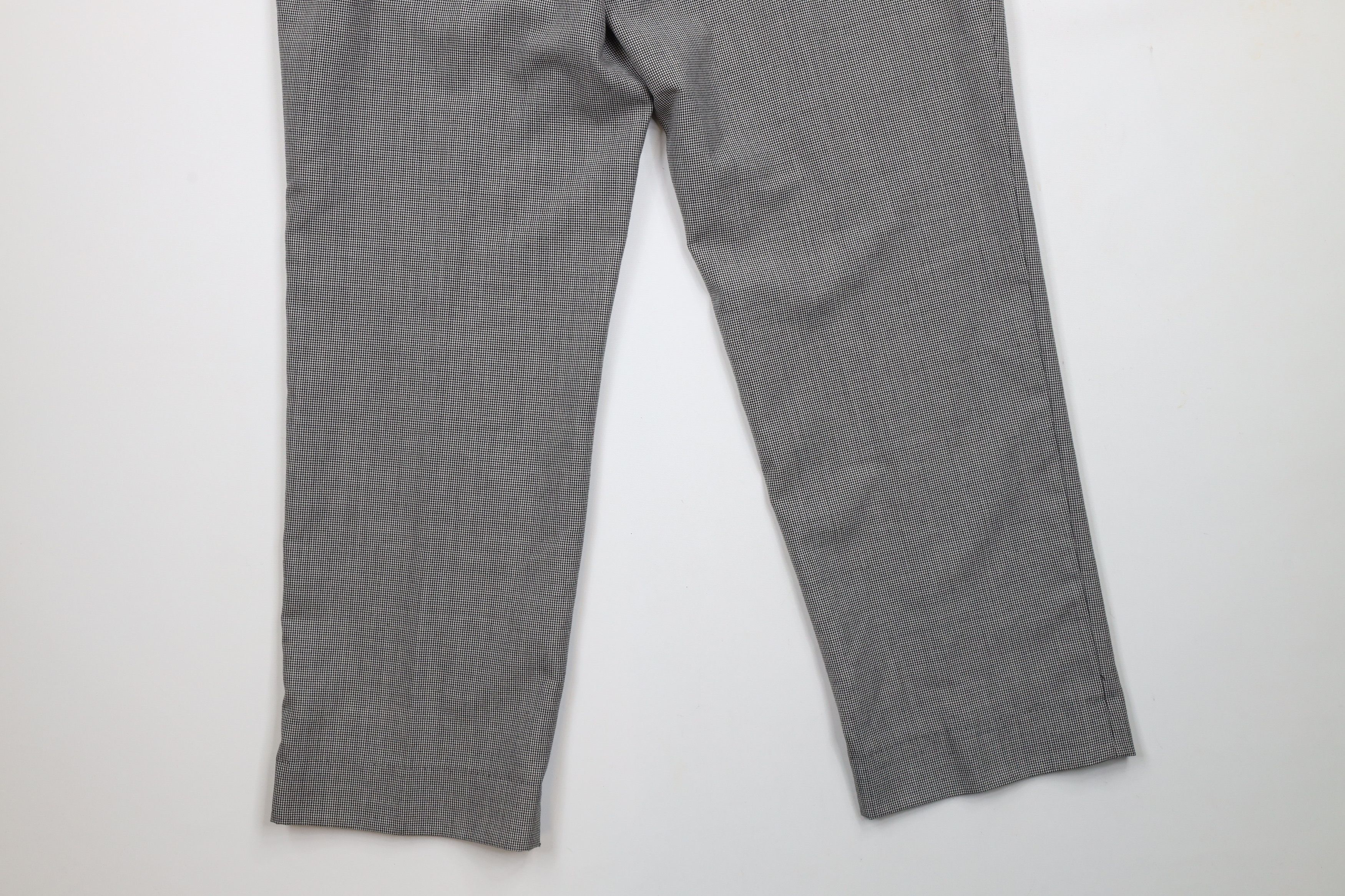 Vintage Vintage 90s Streetwear Houndstooth Wide Leg Chino Pants Size US 34 / EU 50 - 12 Thumbnail
