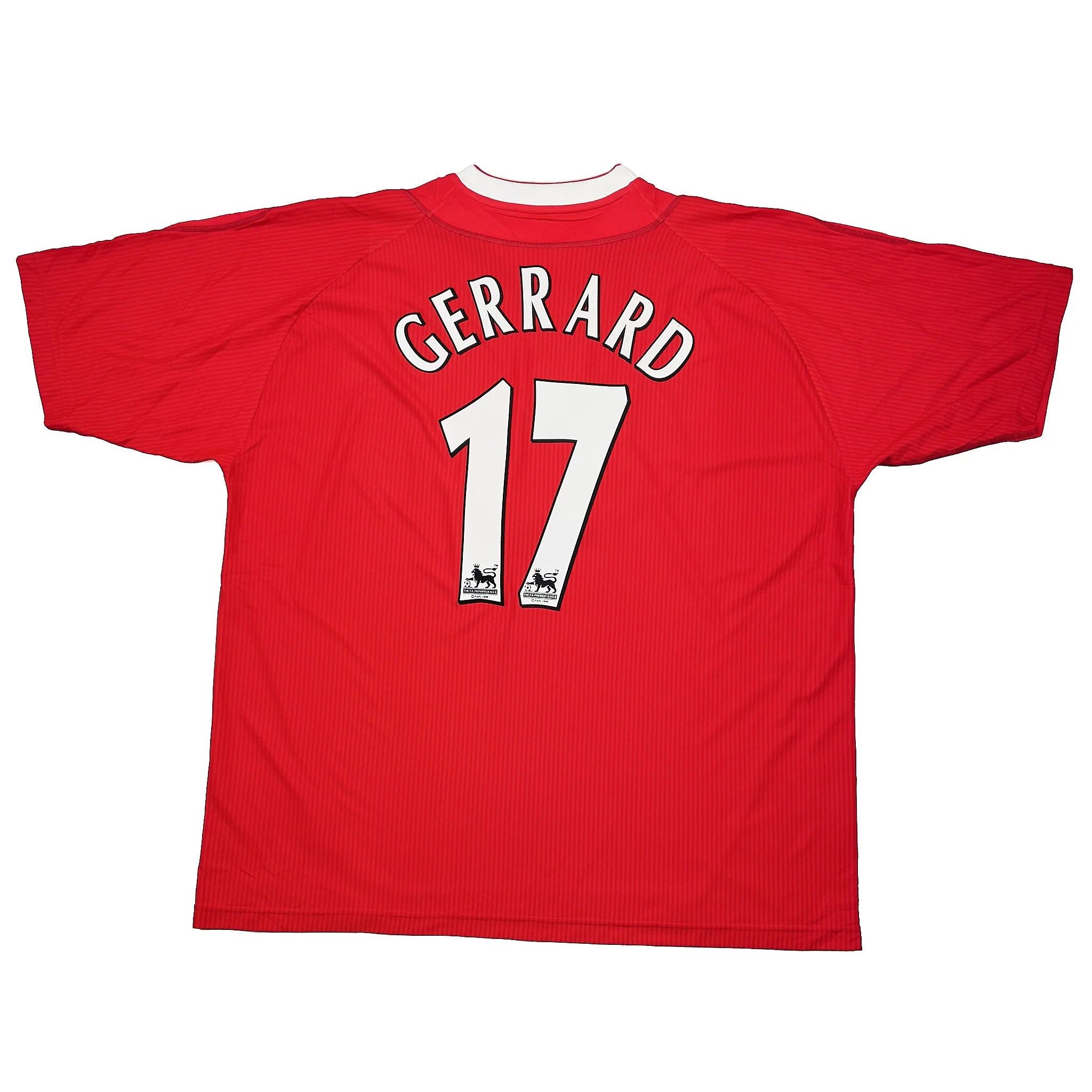 Other 2002/04 Liverpool Gerrard #17 Home Jersey Size US L / EU 52-54 / 3 - 1 Thumbnail