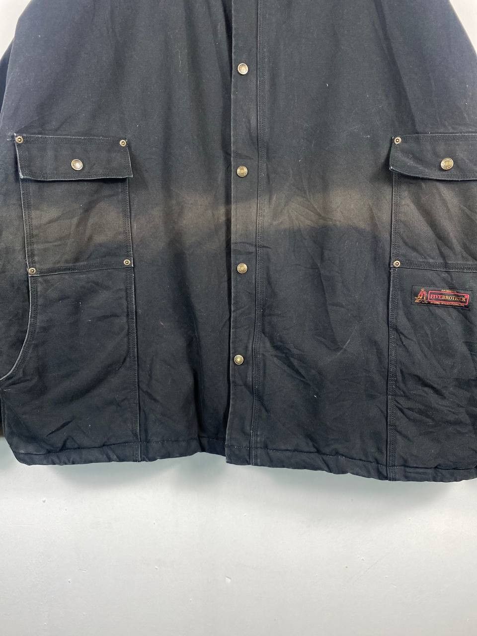 FiveBrother vintage five brothers chore jacket quilted lining sunfaded Size US XXL / EU 58 / 5 - 3 Thumbnail