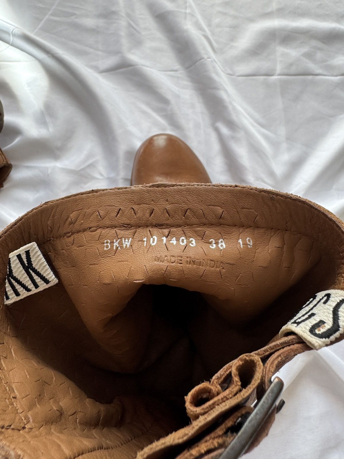 Dirk Bikkembergs Dirk Bikkembergs Vintage Brown Leather Ankle Boots Size US 8 / IT 38 - 11 Thumbnail